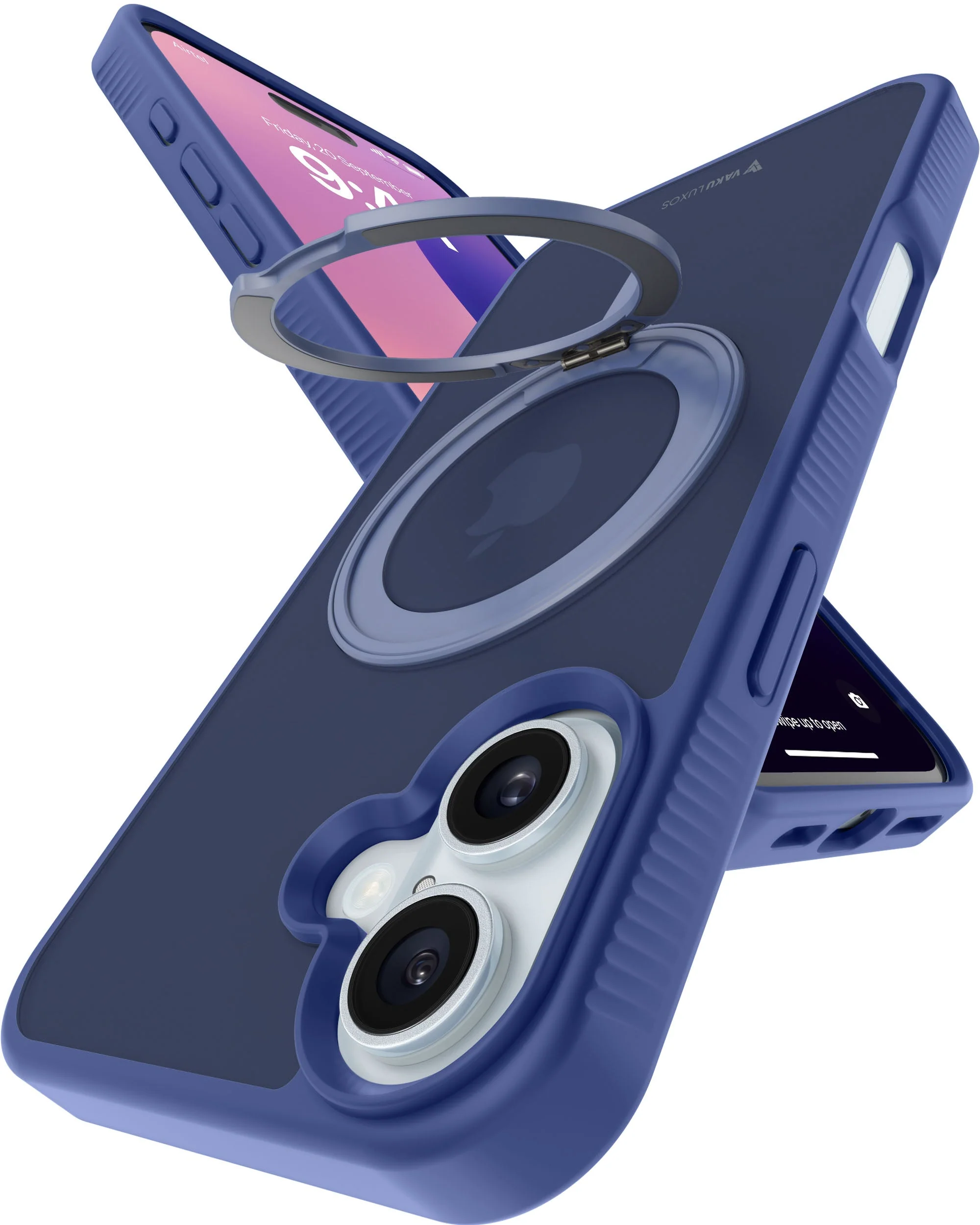 Vaku Luxos ® Apple iPhone 16 Castros MagPro Military-Grade Protection Back Cover - Image 6