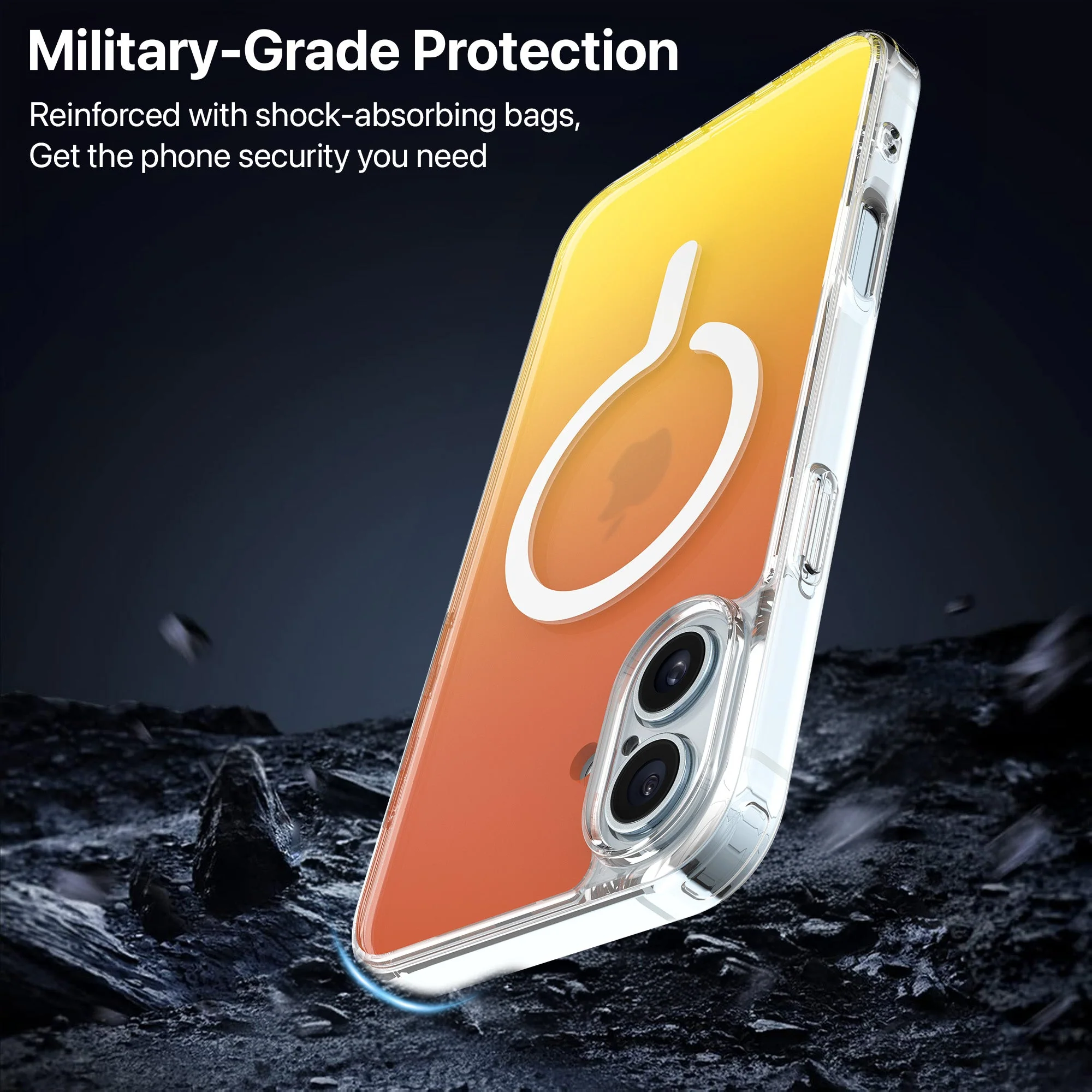 Vaku Luxos ® Apple iPhone 16 Infinity MagPro Gradient Colored Back Cover - Image 3