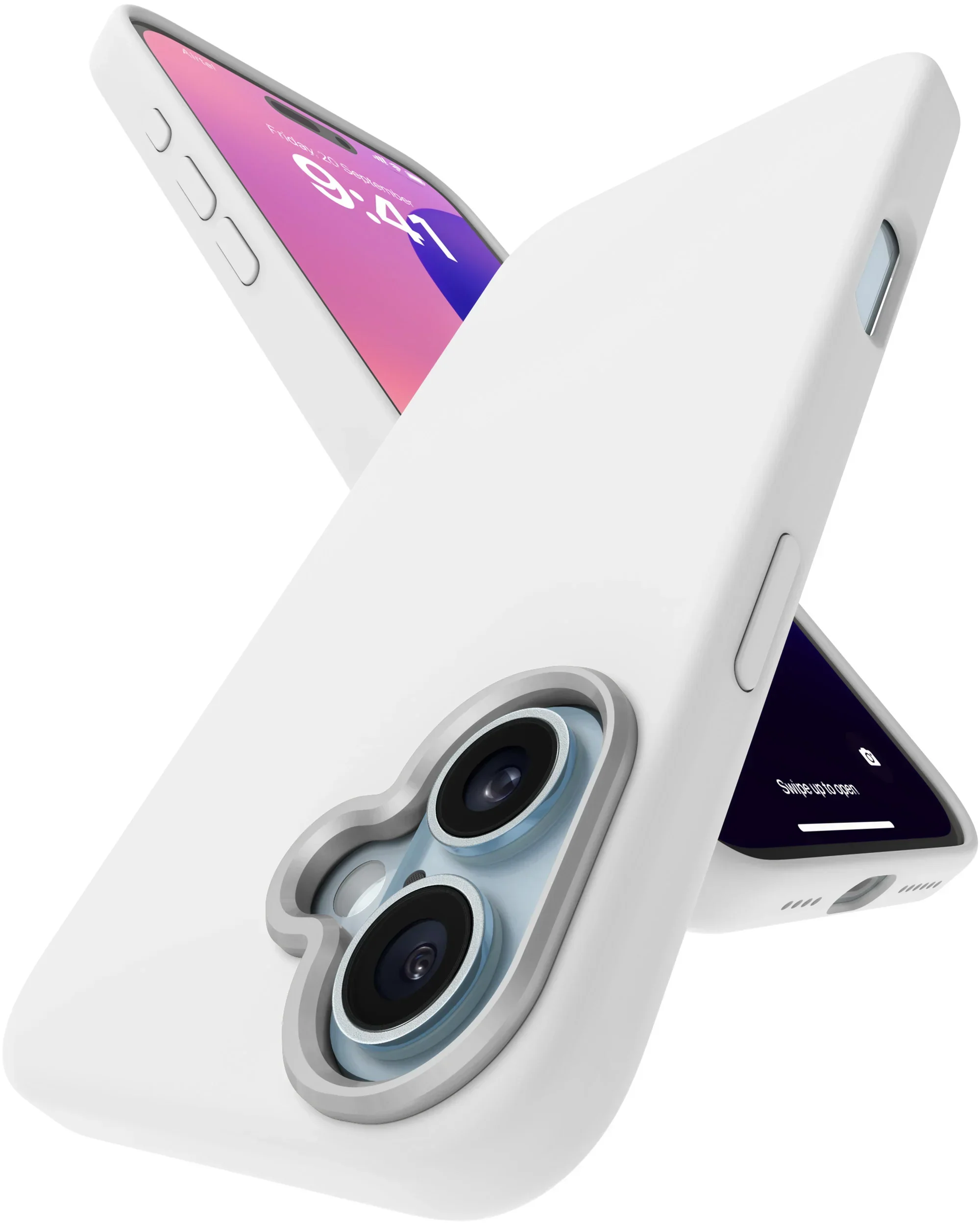 Vaku Luxos ® Apple iPhone 16  Liquid Silicone Back Cover - Image 10