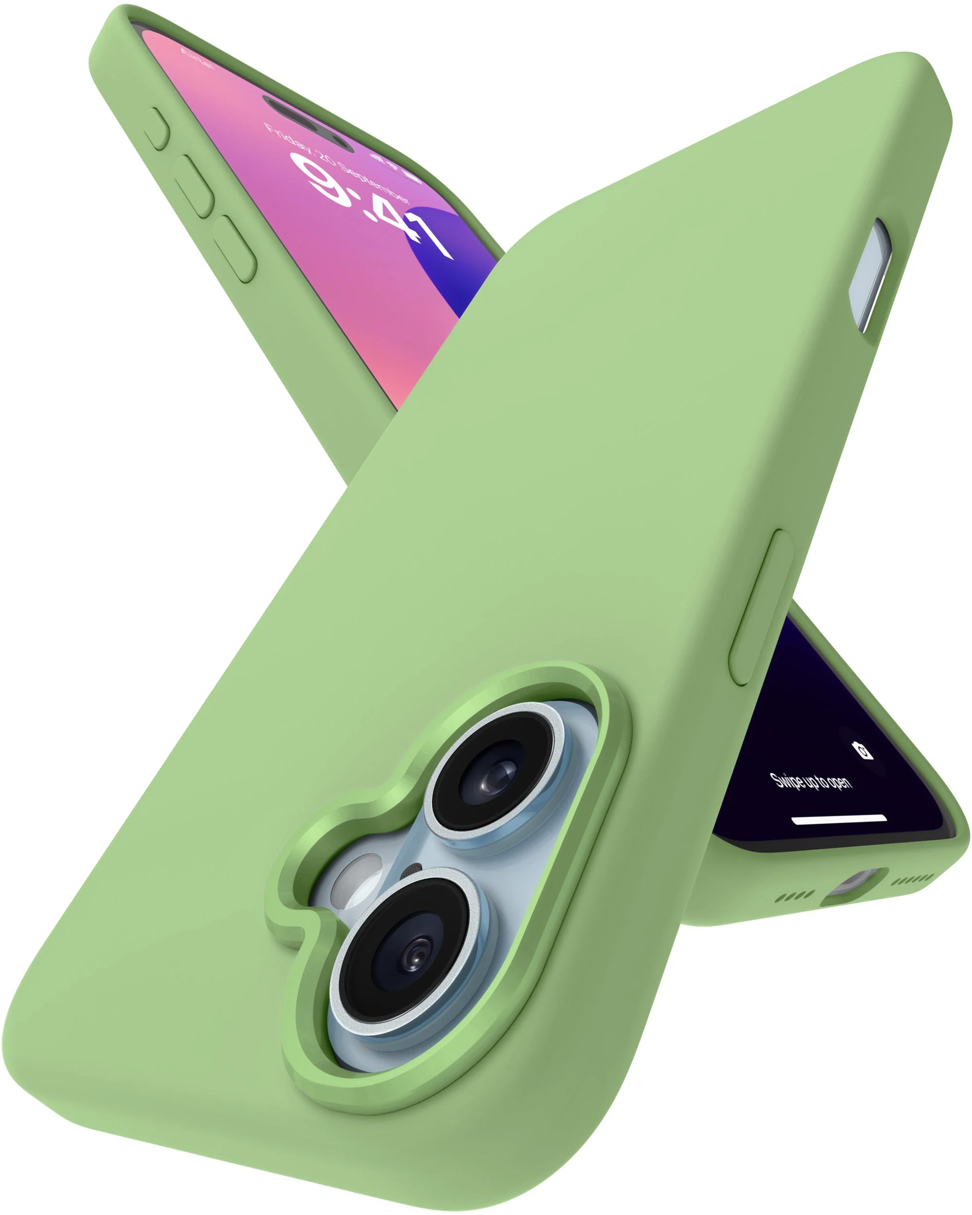 Vaku Luxos ® Apple iPhone 16  Liquid Silicone Back Cover - Image 9