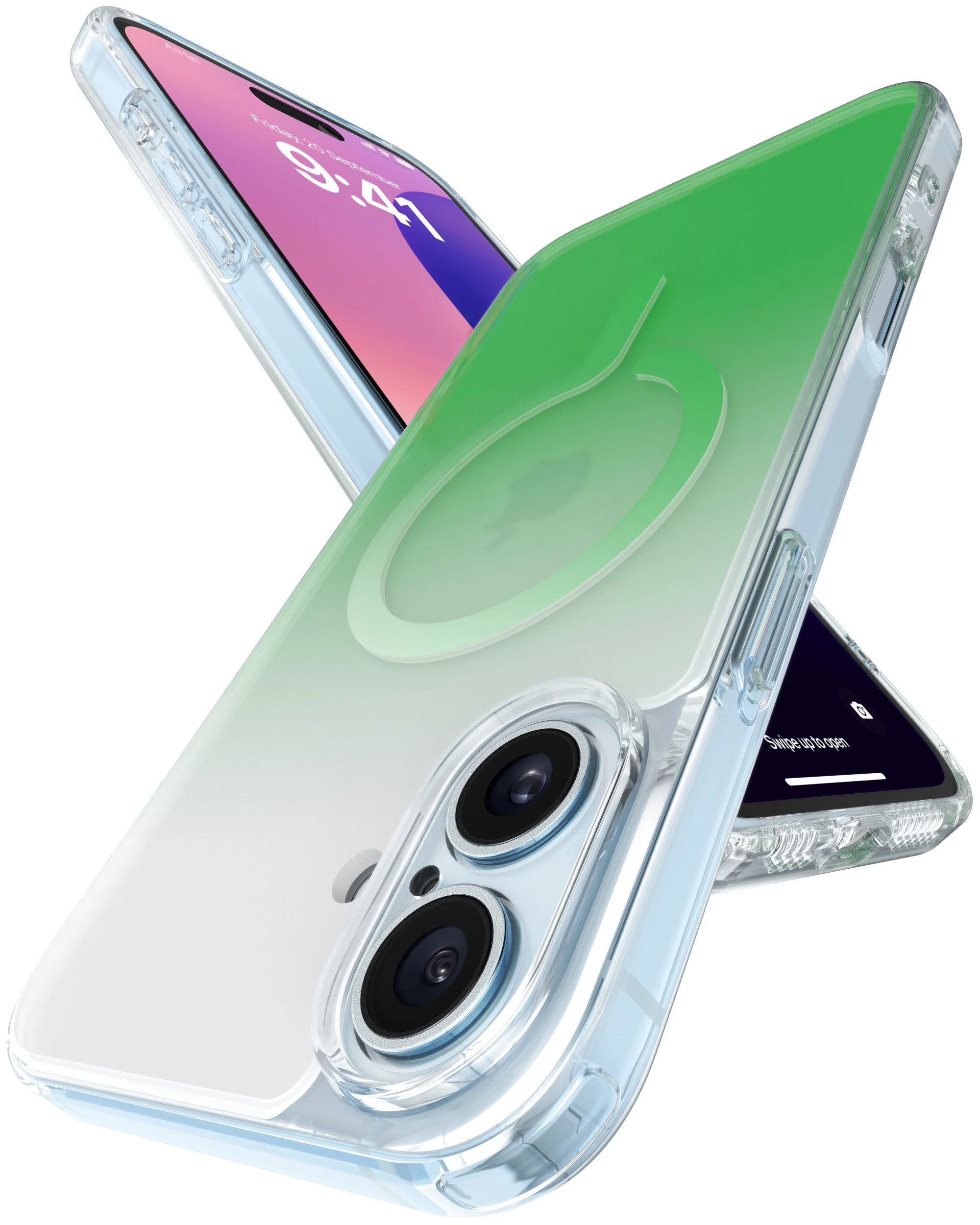 Vaku Luxos ® Apple iPhone 16 Plus Zurich Dual Colored Magsafe Series Back Cover - Image 9