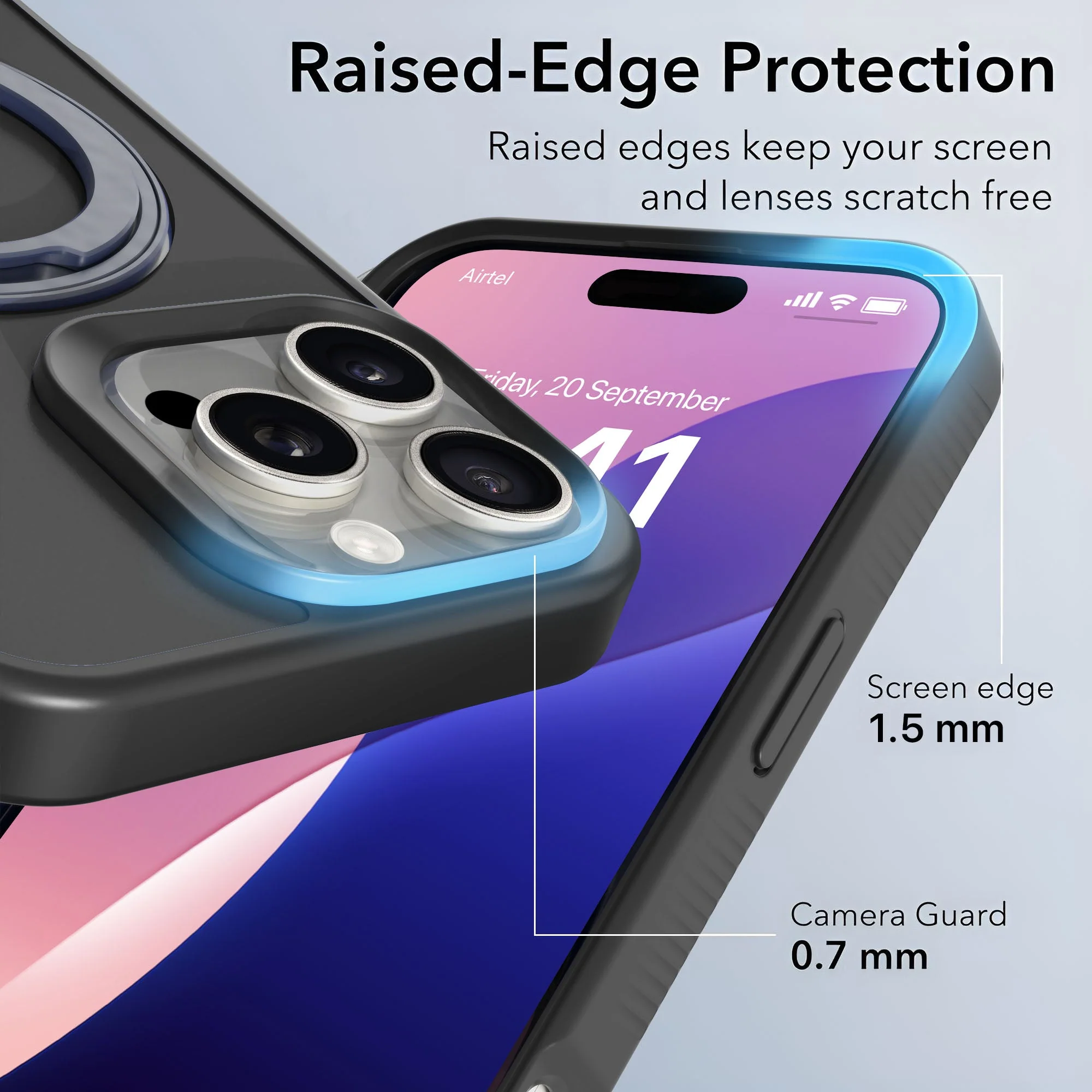 Vaku Luxos ® Apple iPhone 16 Pro Castros MagPro Military-Grade Protection Back Cover - Image 7