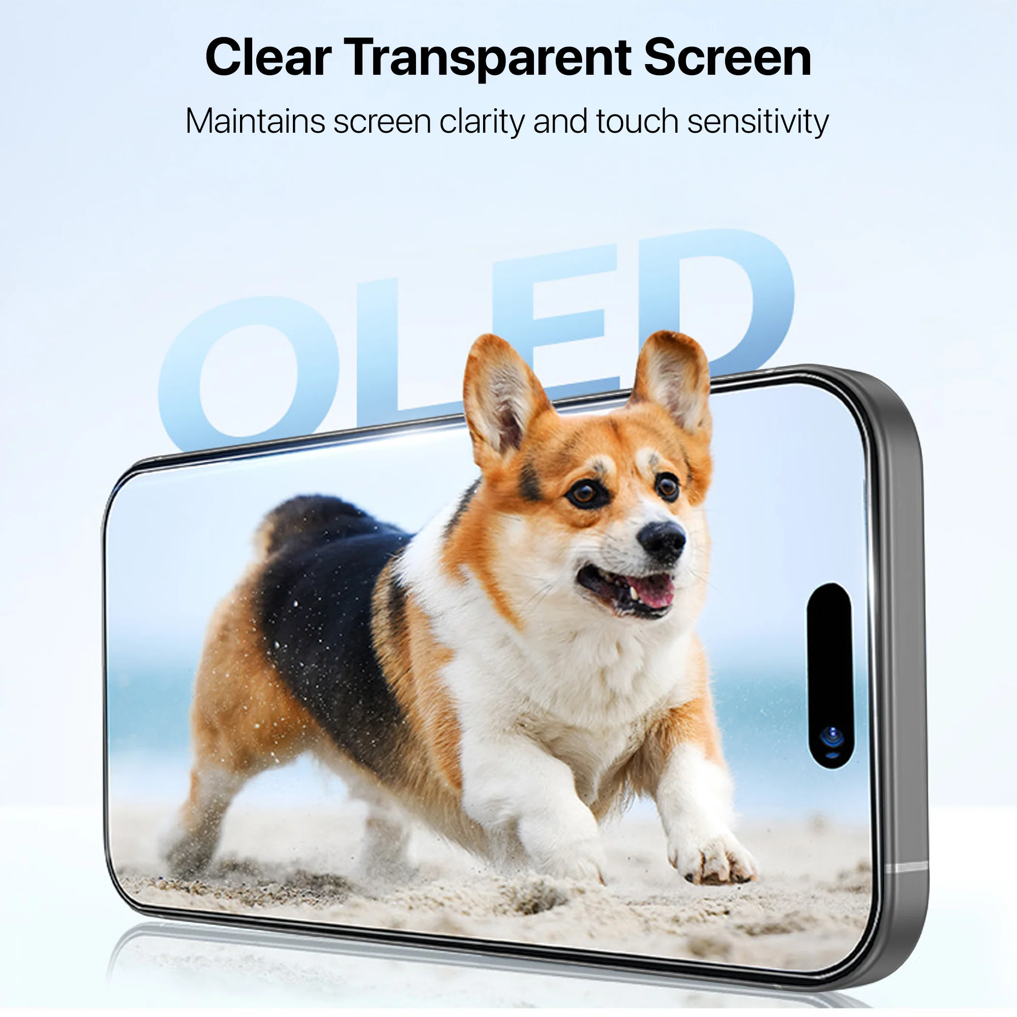 Vaku Luxos ® Apple iPhone 16 Pro Screen Protector HD Tempered Glass - Image 7