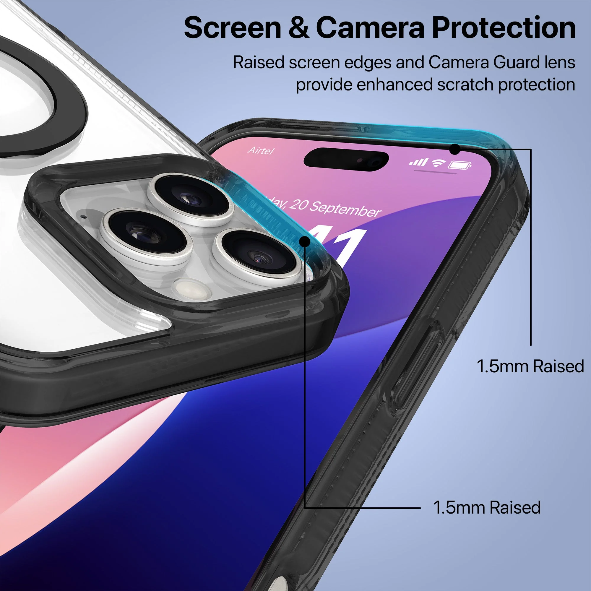 Vaku Luxos ® Apple iPhone 16 Pro Solace MagPro Military-Grade Protection Back Cover - Image 4