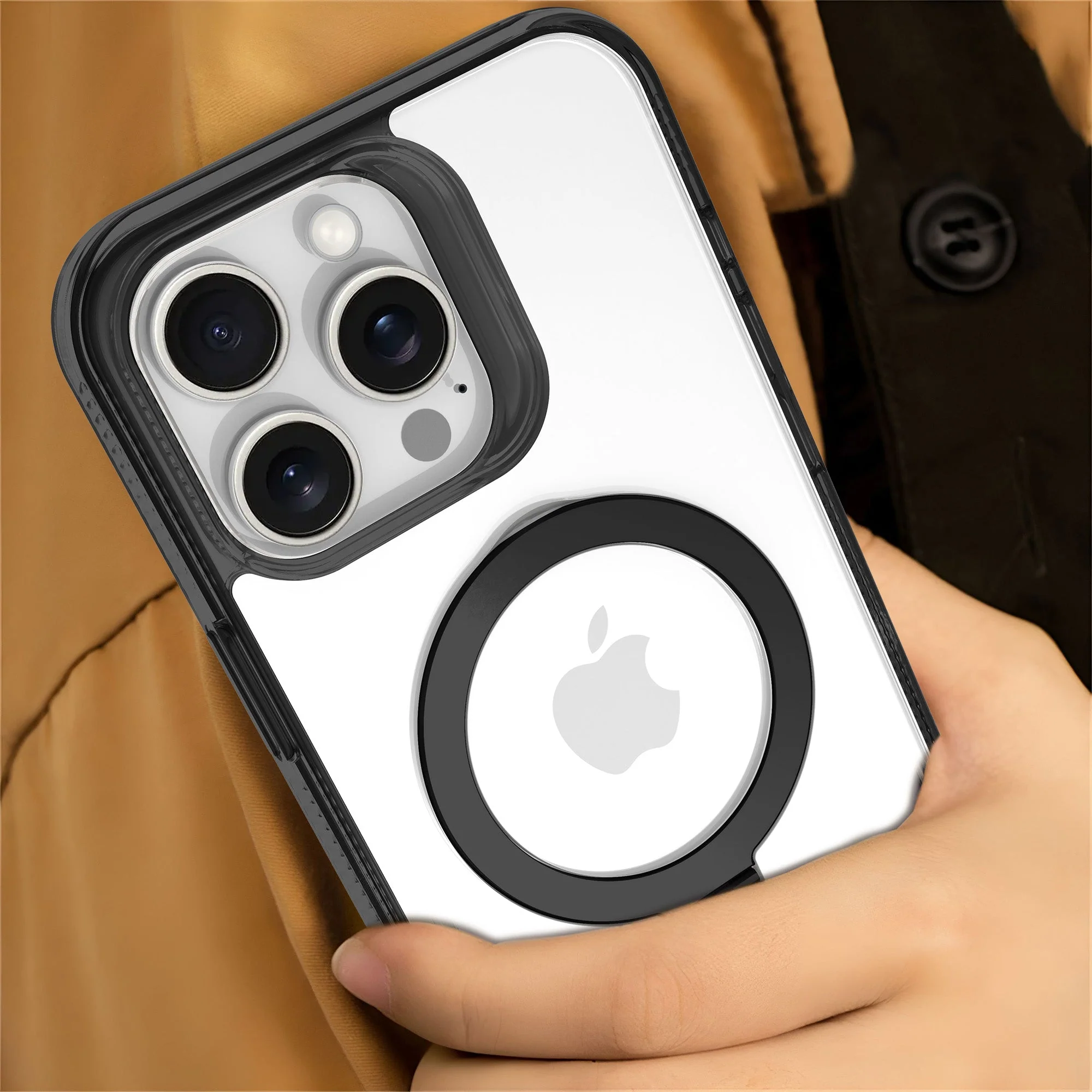 Vaku Luxos ® Apple iPhone 16 Pro Solace MagPro Military-Grade Protection Back Cover - Image 6