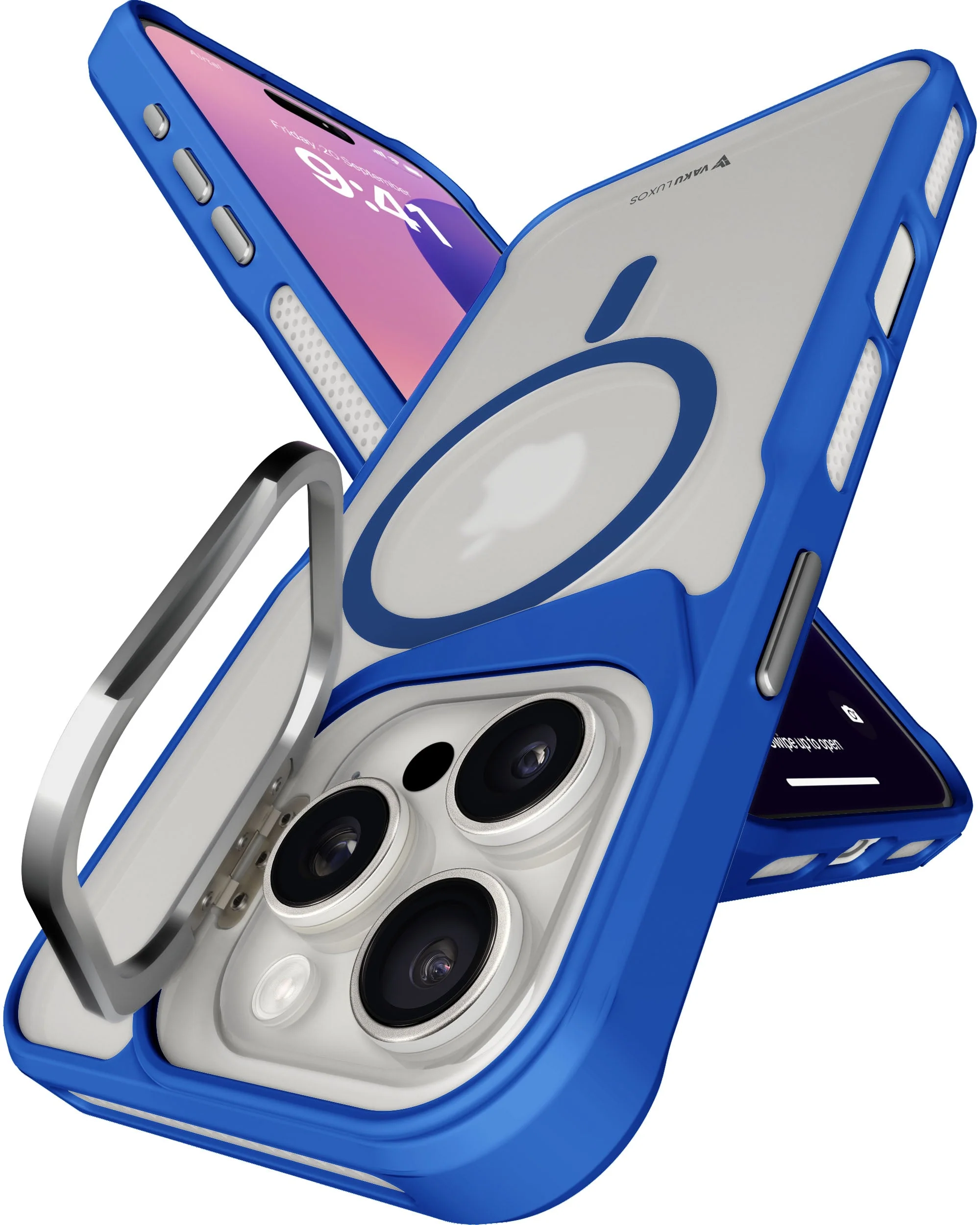 Vaku Luxos ® Apple iPhone 16 Pro Therox MagPro Translucent Back cover - Image 4