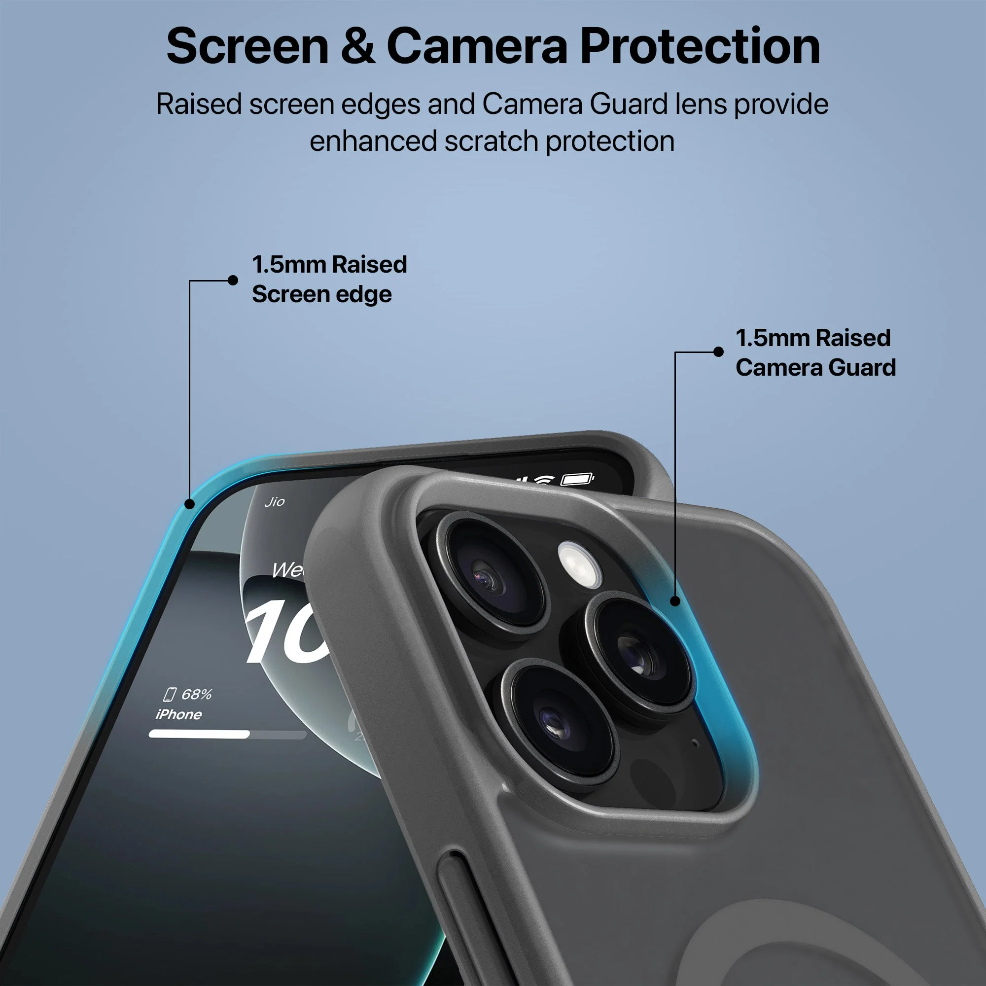 Vaku Luxos ® Apple iPhone 16 Pro Zennix MagPro Scratch Resistant Back cover - Image 3