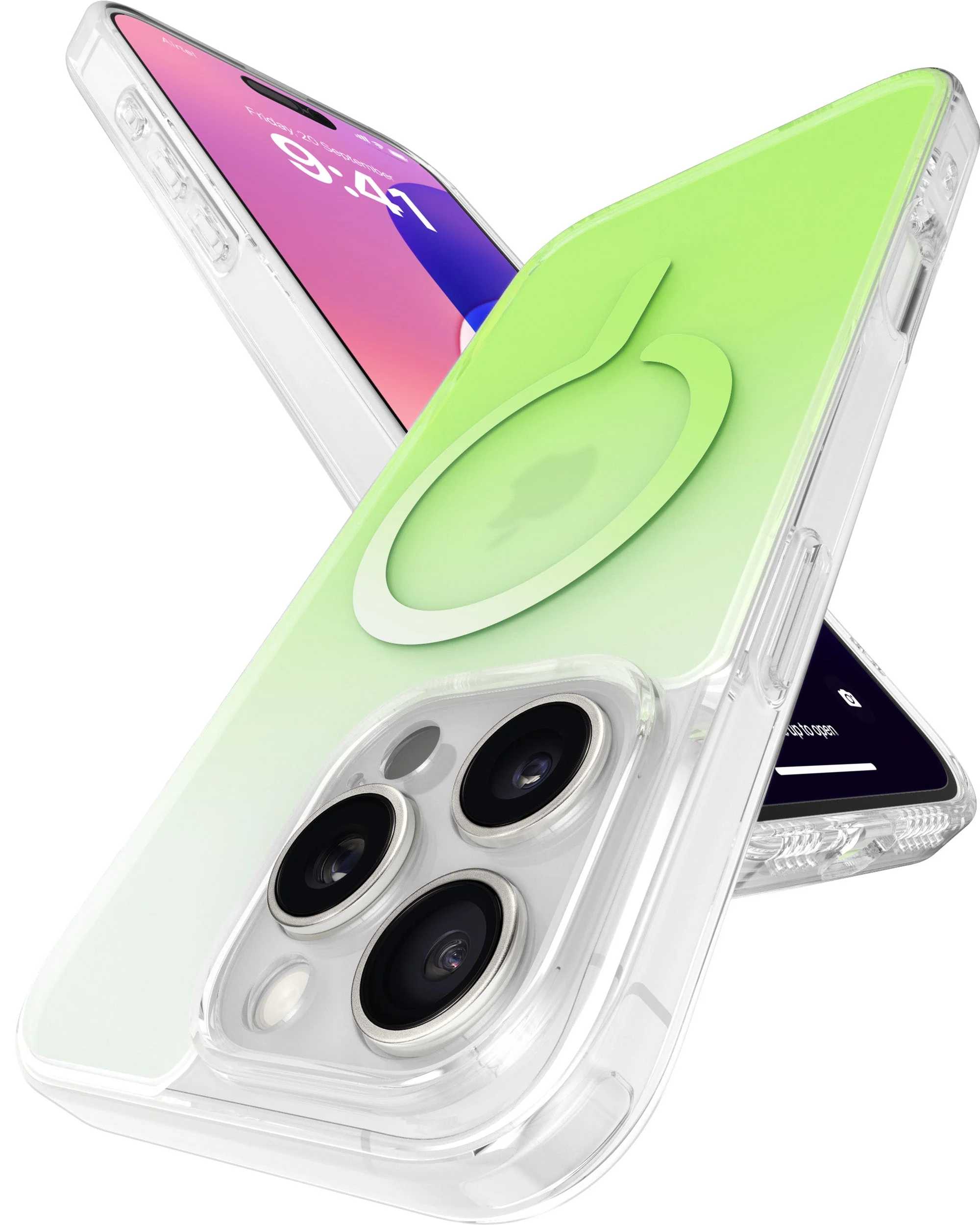 Vaku Luxos ® Apple iPhone 16 Pro Zurich Dual Colored Magsafe Series Back Cover - Image 9