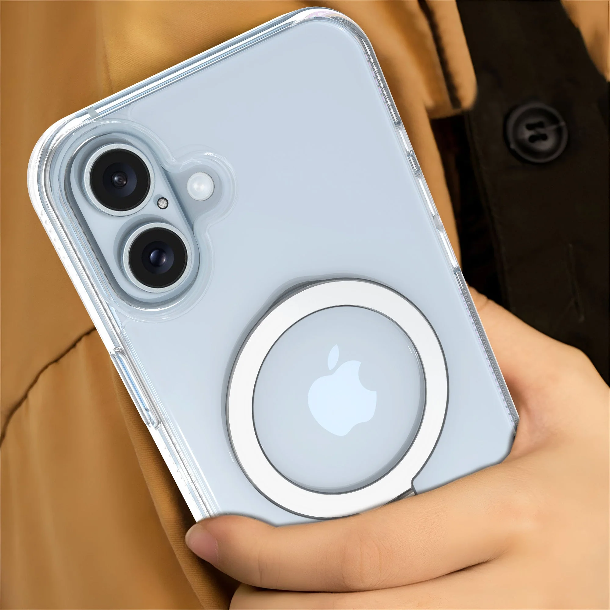 Vaku Luxos ® Apple iPhone 16 Solace MagPro Military-Grade Protection Back Cover - Image 6