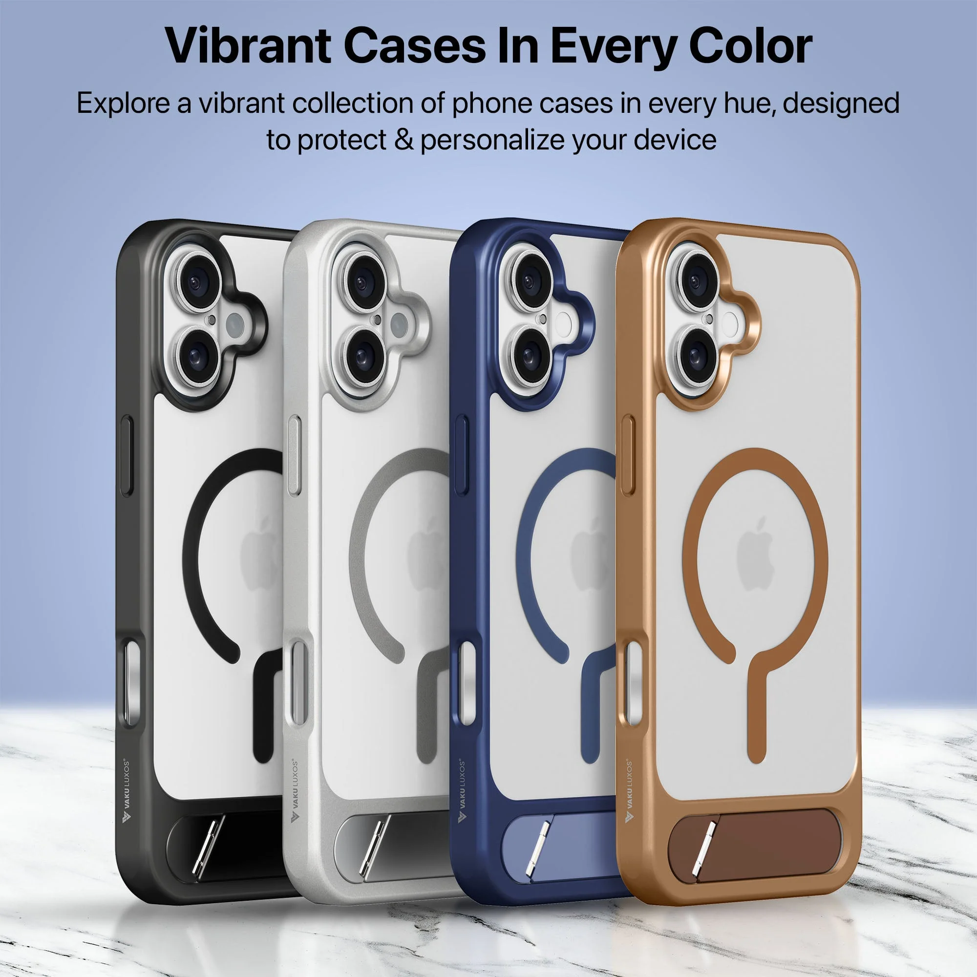 Vaku Luxos ® Apple iPhone 16 Zennix MagPro Scratch Resistant Back cover - Image 11