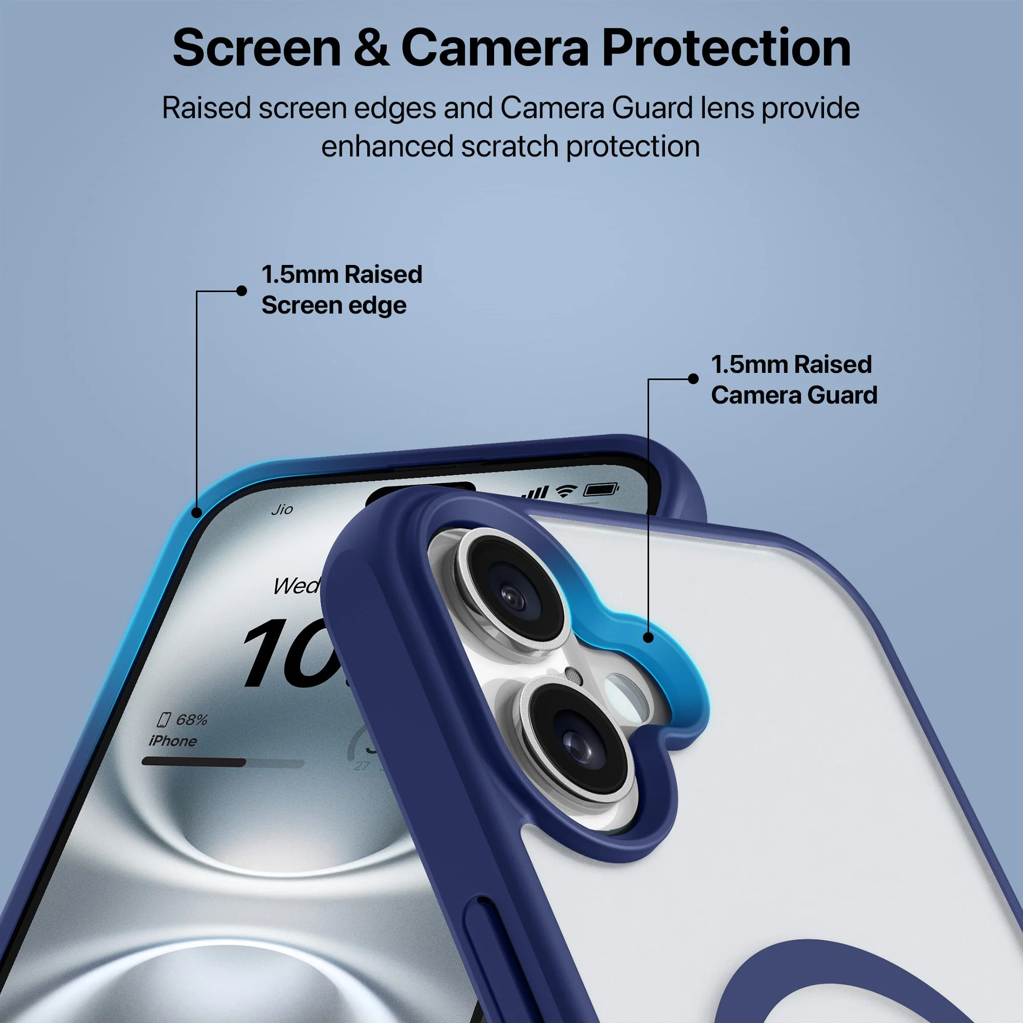 Vaku Luxos ® Apple iPhone 16 Zennix MagPro Scratch Resistant Back cover - Image 3