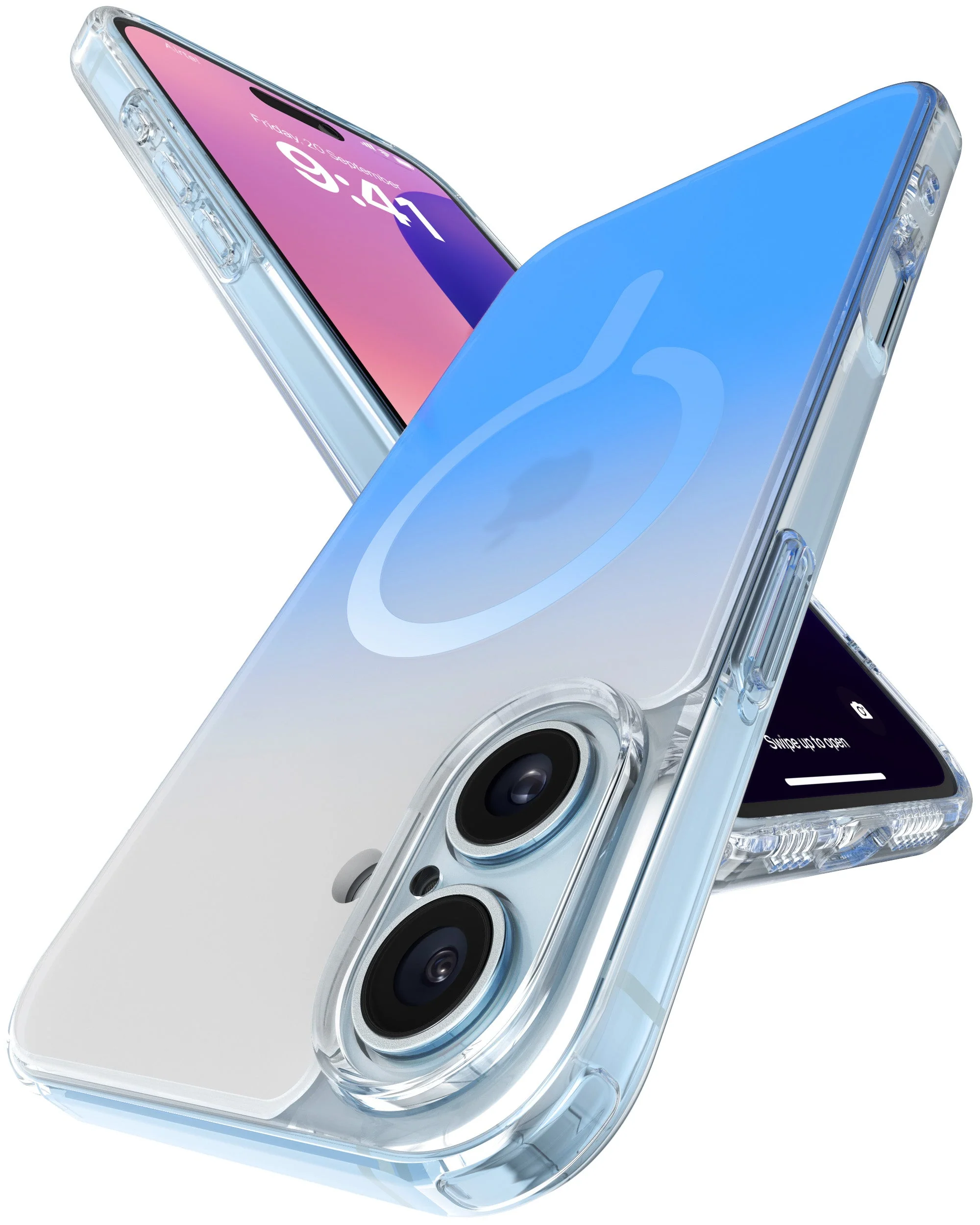Vaku Luxos ® Apple iPhone 16 Zurich Dual Colored Magsafe Series Back Cover - Image 10