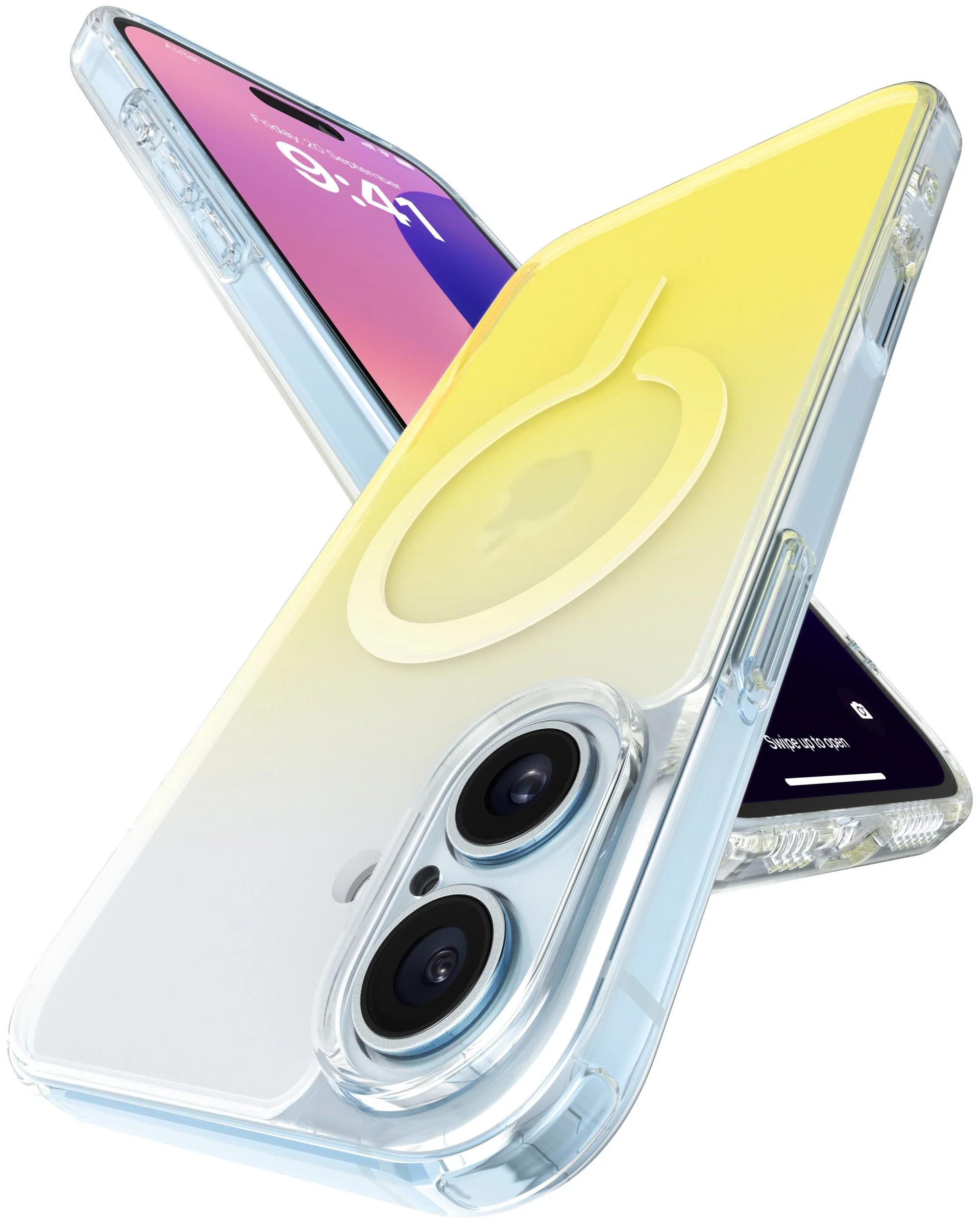Vaku Luxos ® Apple iPhone 16 Zurich Dual Colored Magsafe Series Back Cover - Image 6