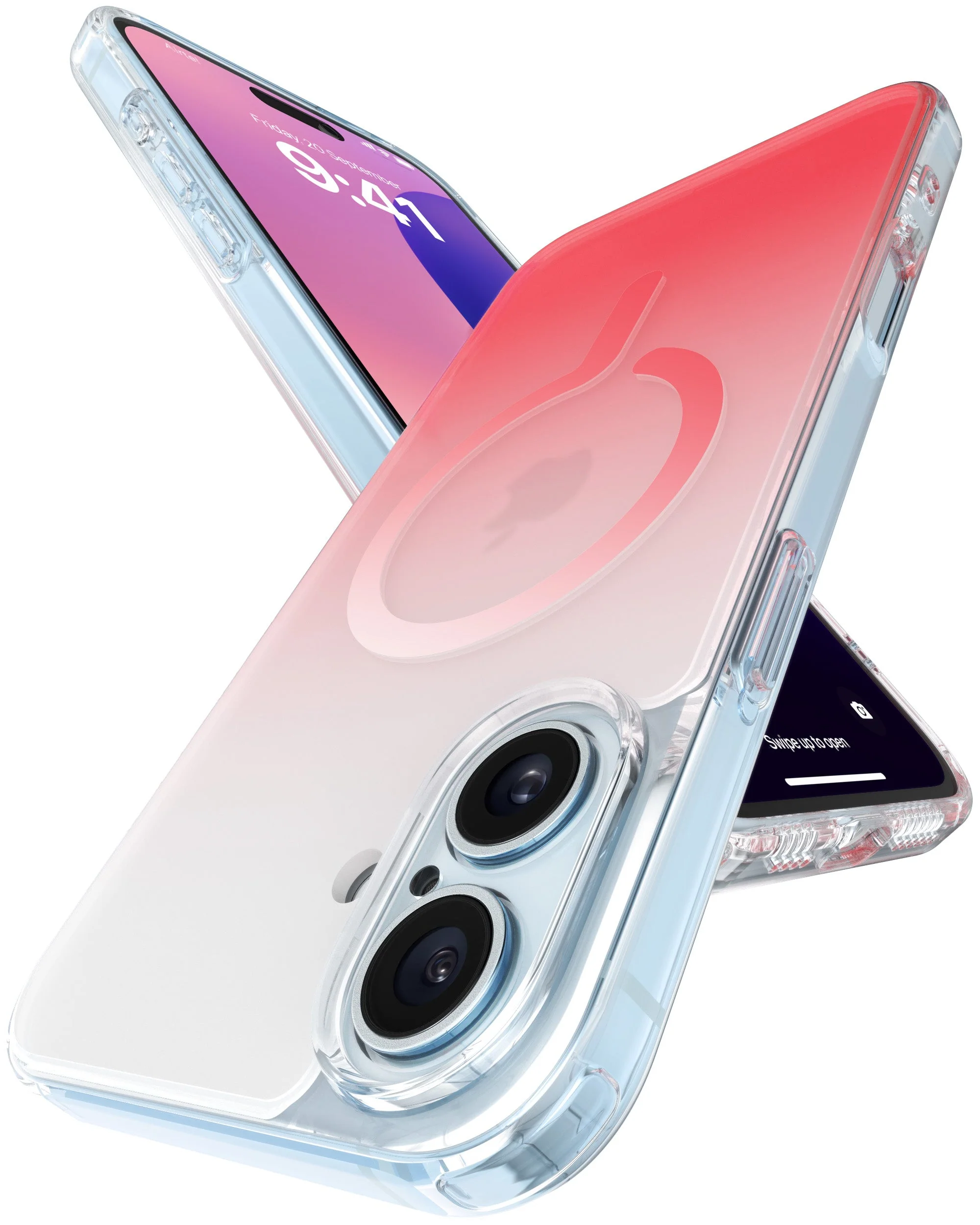 Vaku Luxos ® Apple iPhone 16 Zurich Dual Colored Magsafe Series Back Cover - Image 7