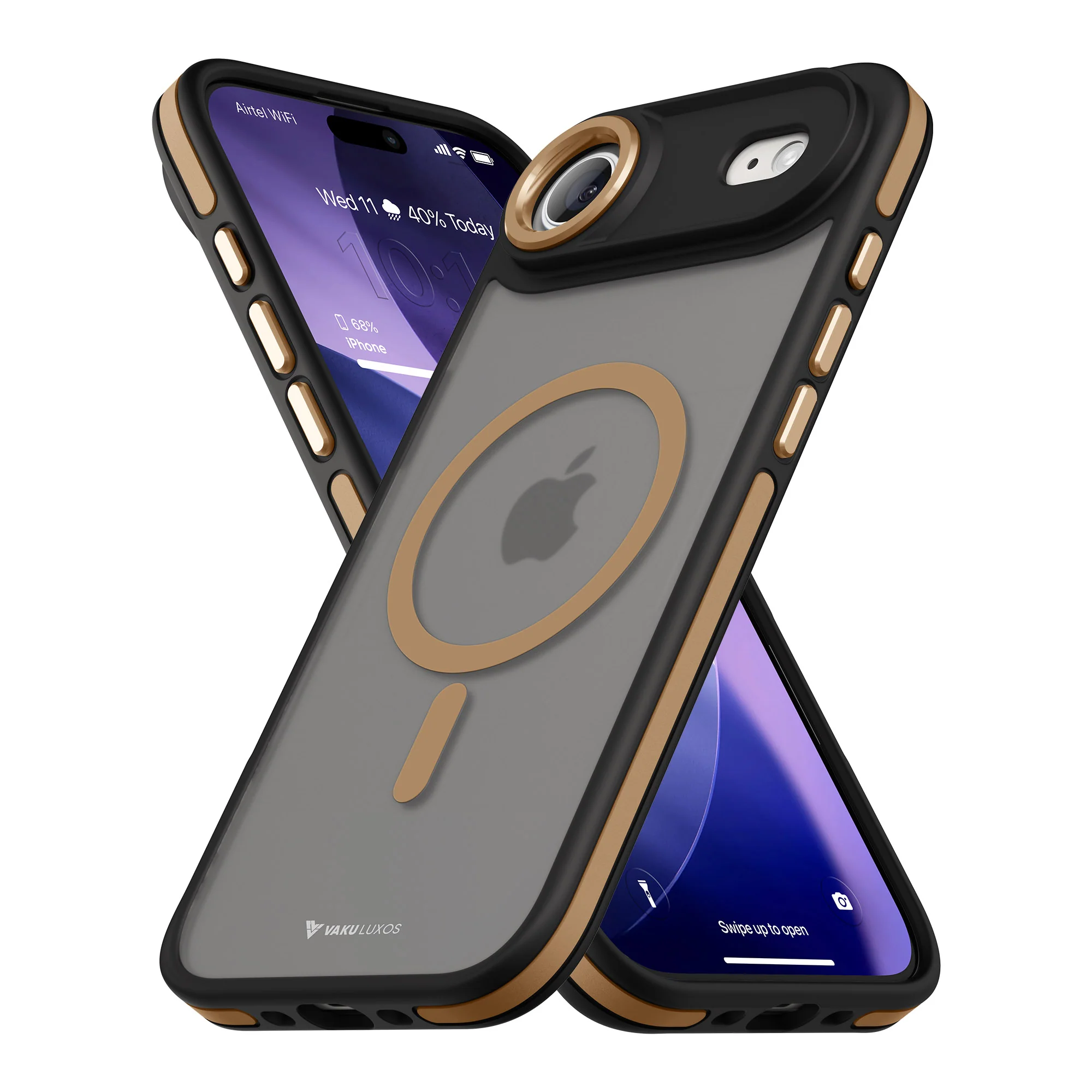 Vaku Luxos ® Apple iPhone 17 Air Avlon Magpro Translucent Back Cover - Image 10