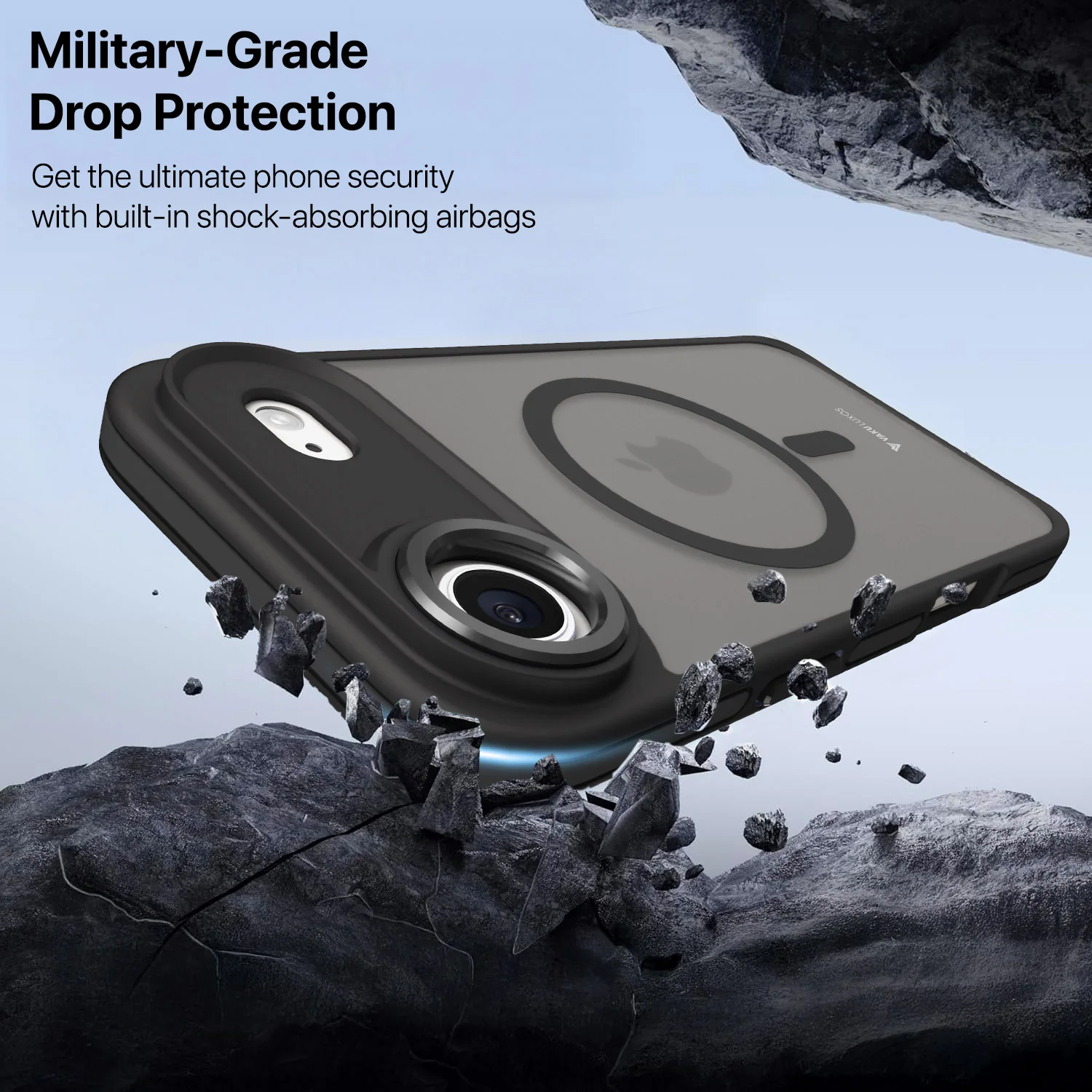 Vaku Luxos ® Apple iPhone 17 Air Avlon Magpro Translucent Back Cover - Image 3