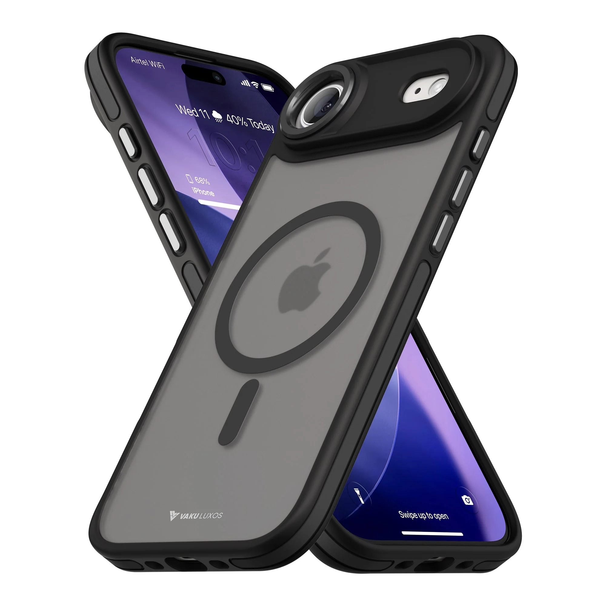 Vaku Luxos ® Apple iPhone 17 Air Avlon Magpro Translucent Back Cover - Image 7