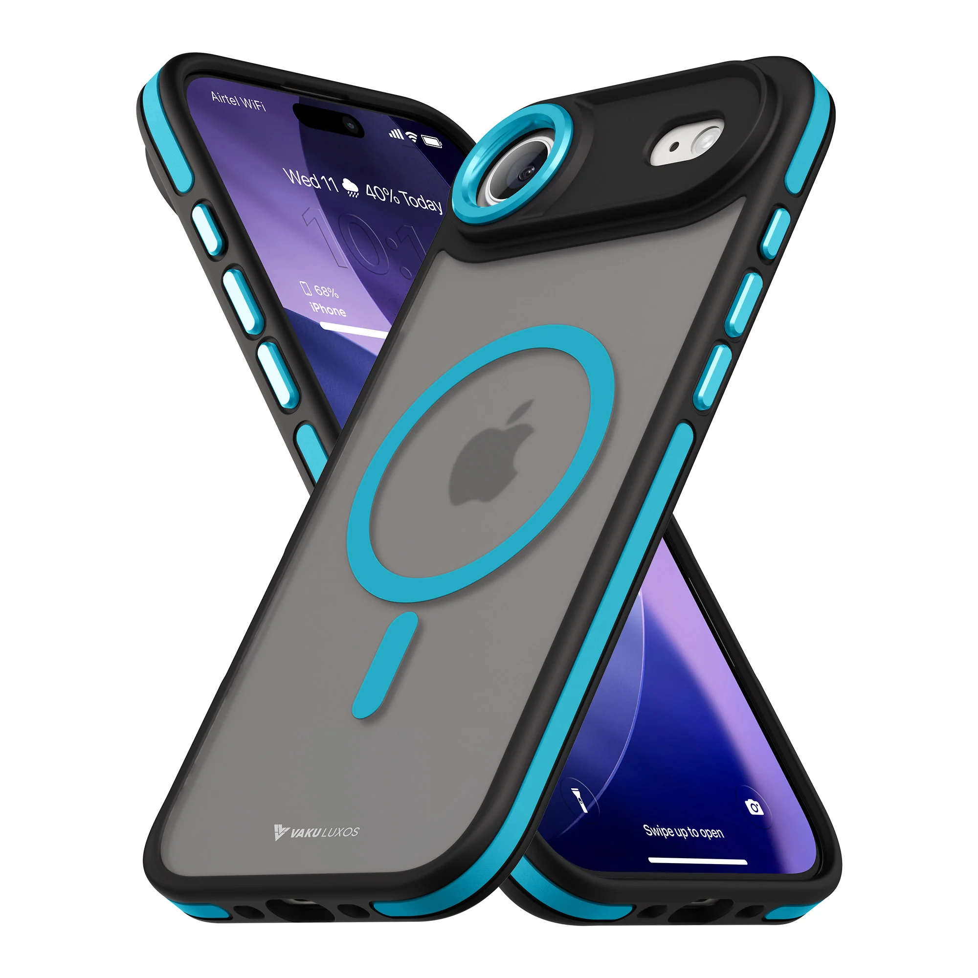 Vaku Luxos ® Apple iPhone 17 Air Avlon Magpro Translucent Back Cover - Image 9