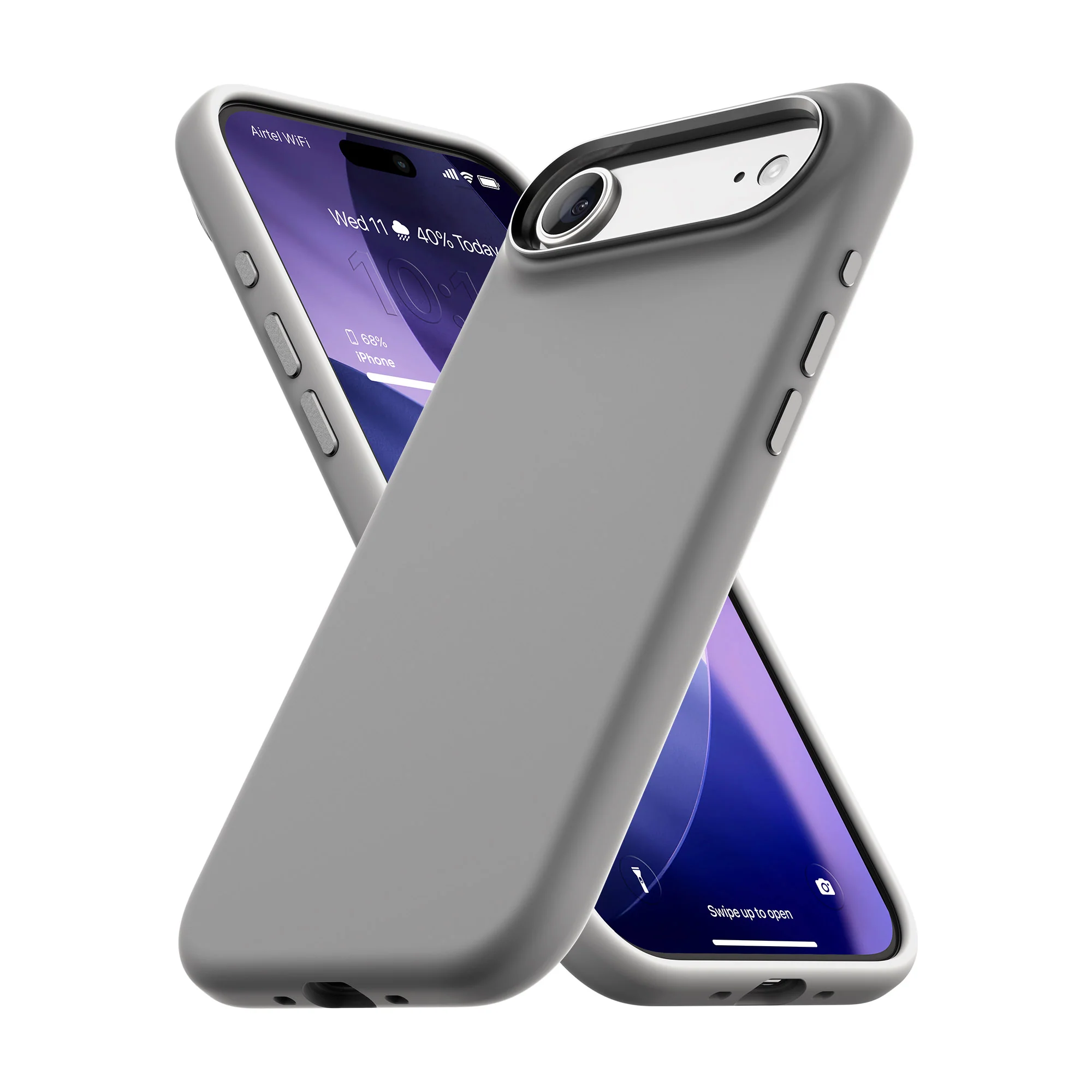 Vaku Luxos ® Apple iPhone 17 Air Liquid Silicone Protective Back Cover - Image 6