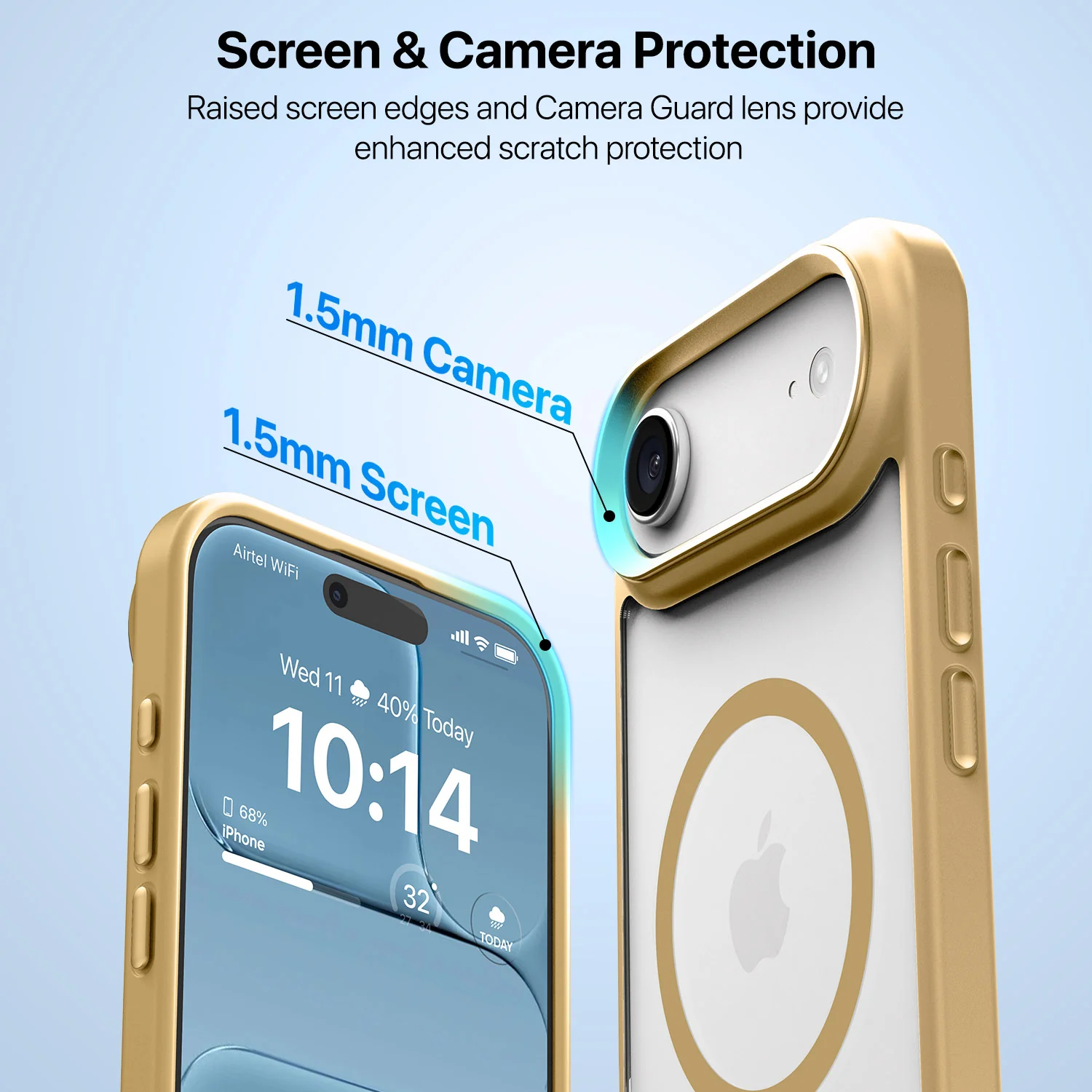 Vaku Luxos ® Apple iPhone 17 Air Orion Magpro Scratch Resistant Back Cover - Image 4