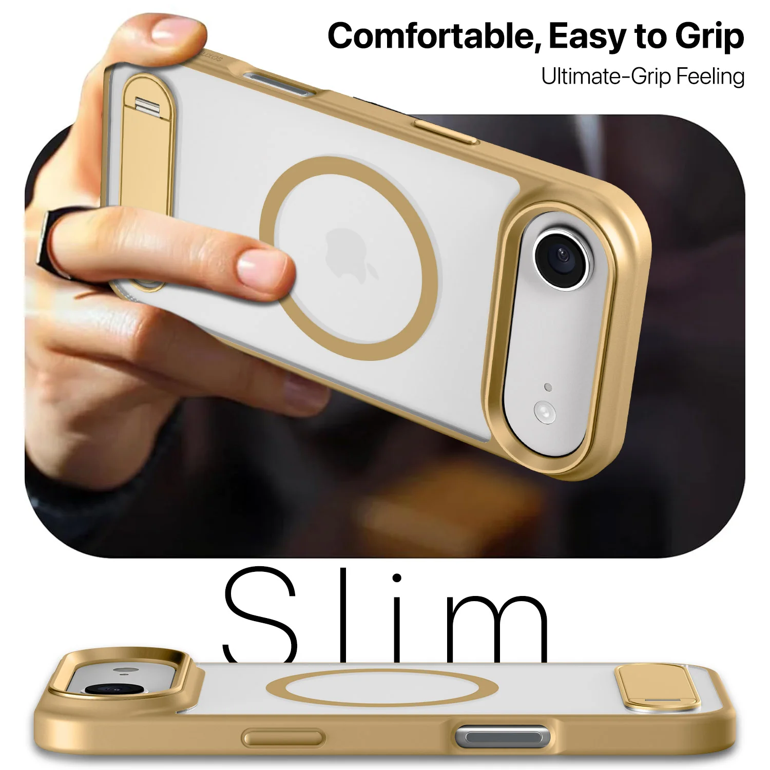 Vaku Luxos ® Apple iPhone 17 Air Orion Magpro Scratch Resistant Back Cover - Image 6
