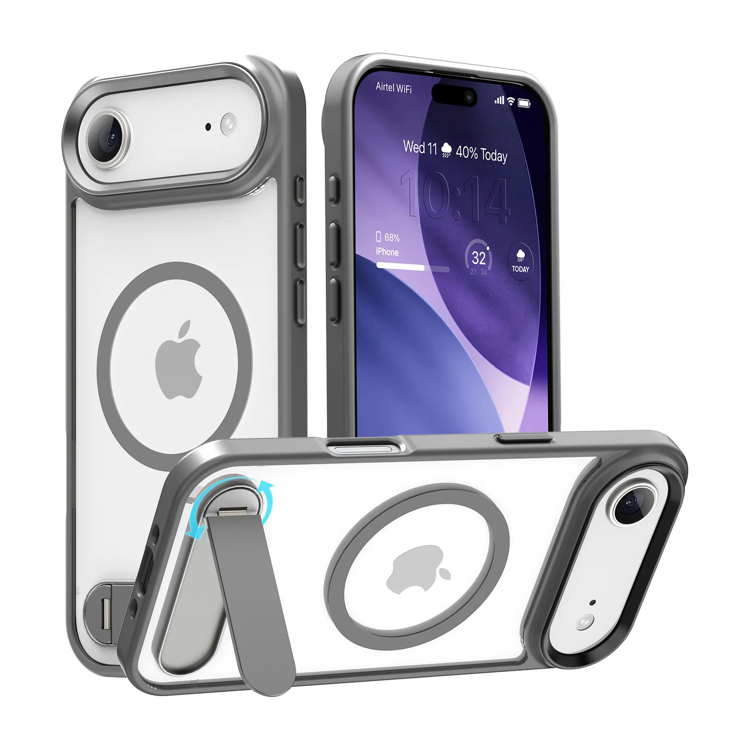 Vaku Luxos ® Apple iPhone 17 Air Orion Magpro Scratch Resistant Back Cover - Image 7