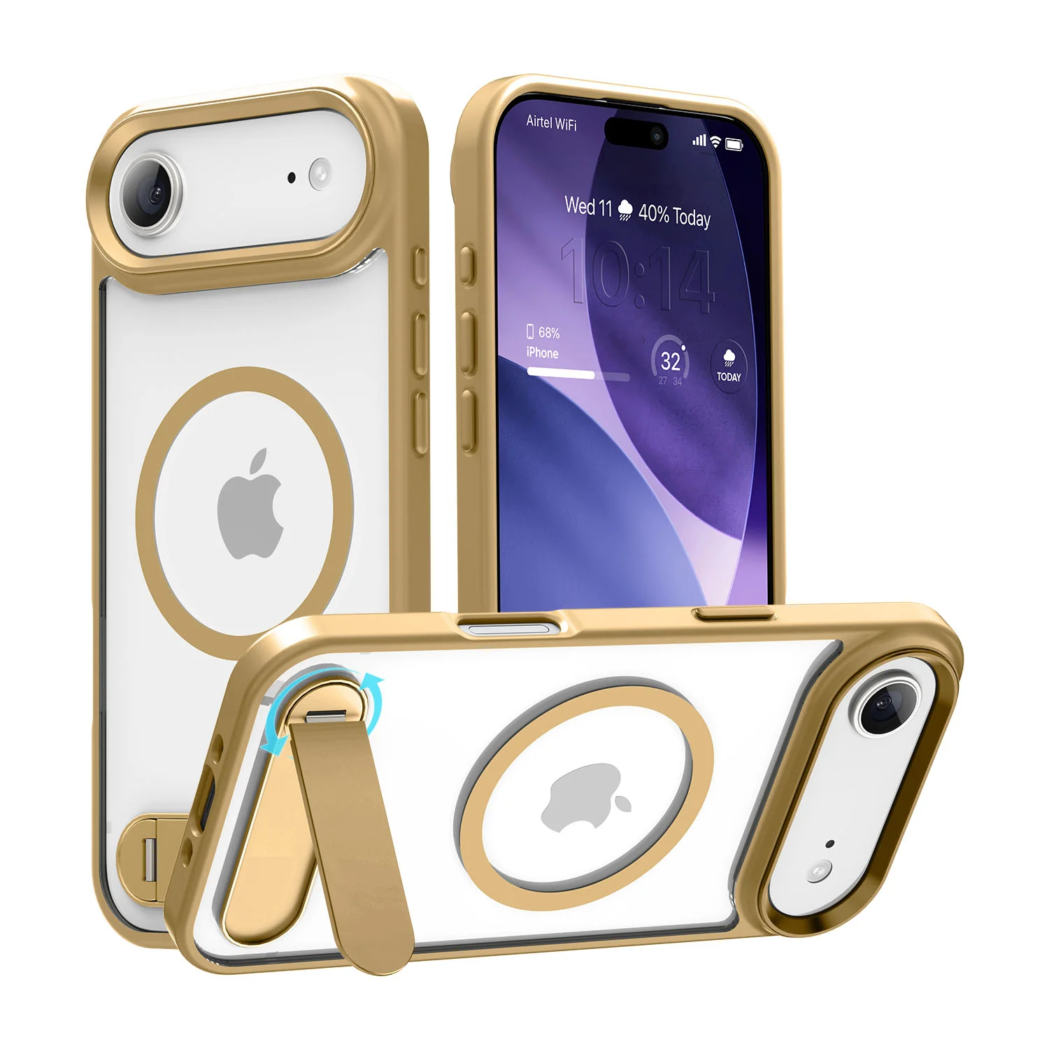 Vaku Luxos ® Apple iPhone 17 Air Orion Magpro Scratch Resistant Back Cover - Image 8