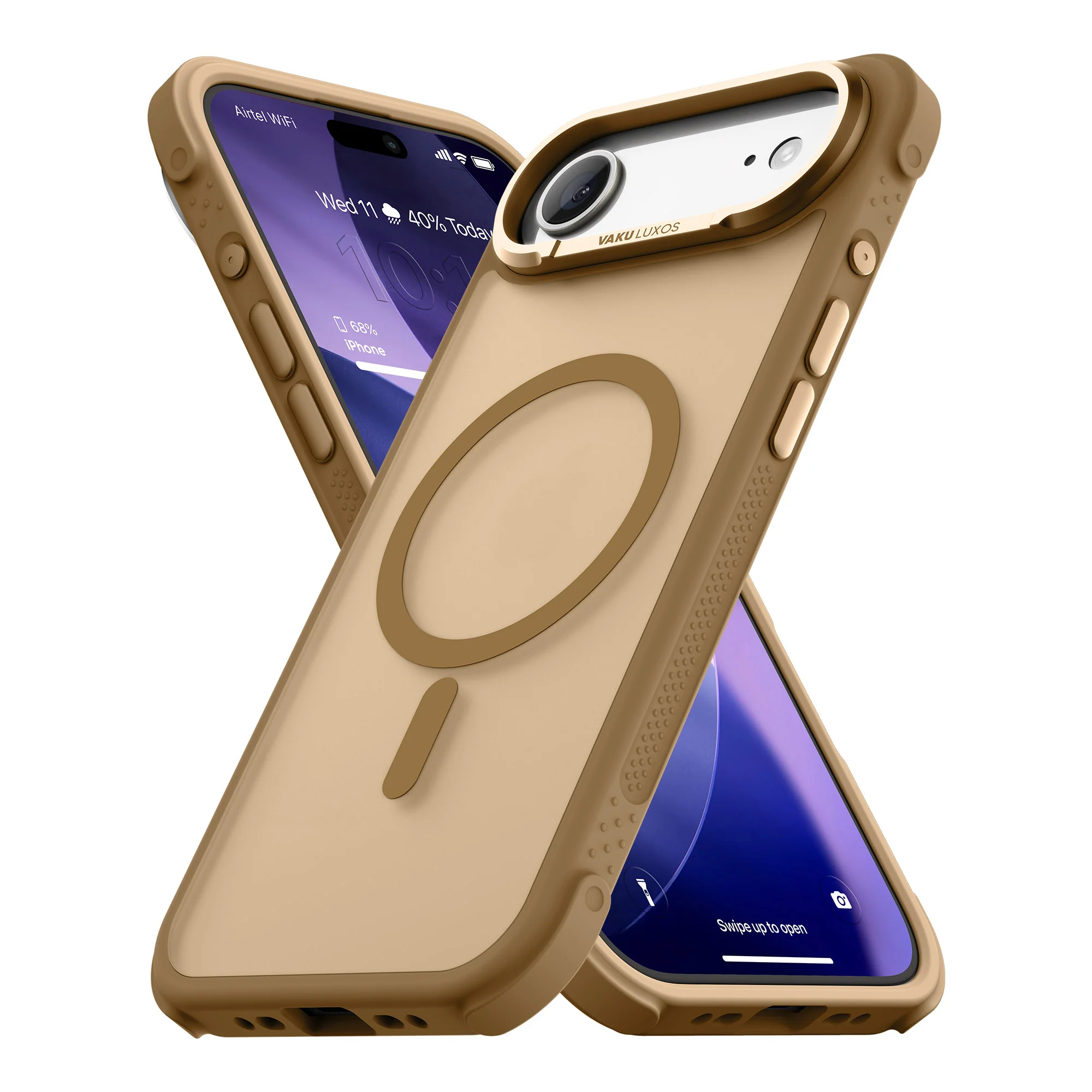 Vaku Luxos ® Apple iPhone 17 Air Thunder Magpro Translucent Back Cover - Image 8