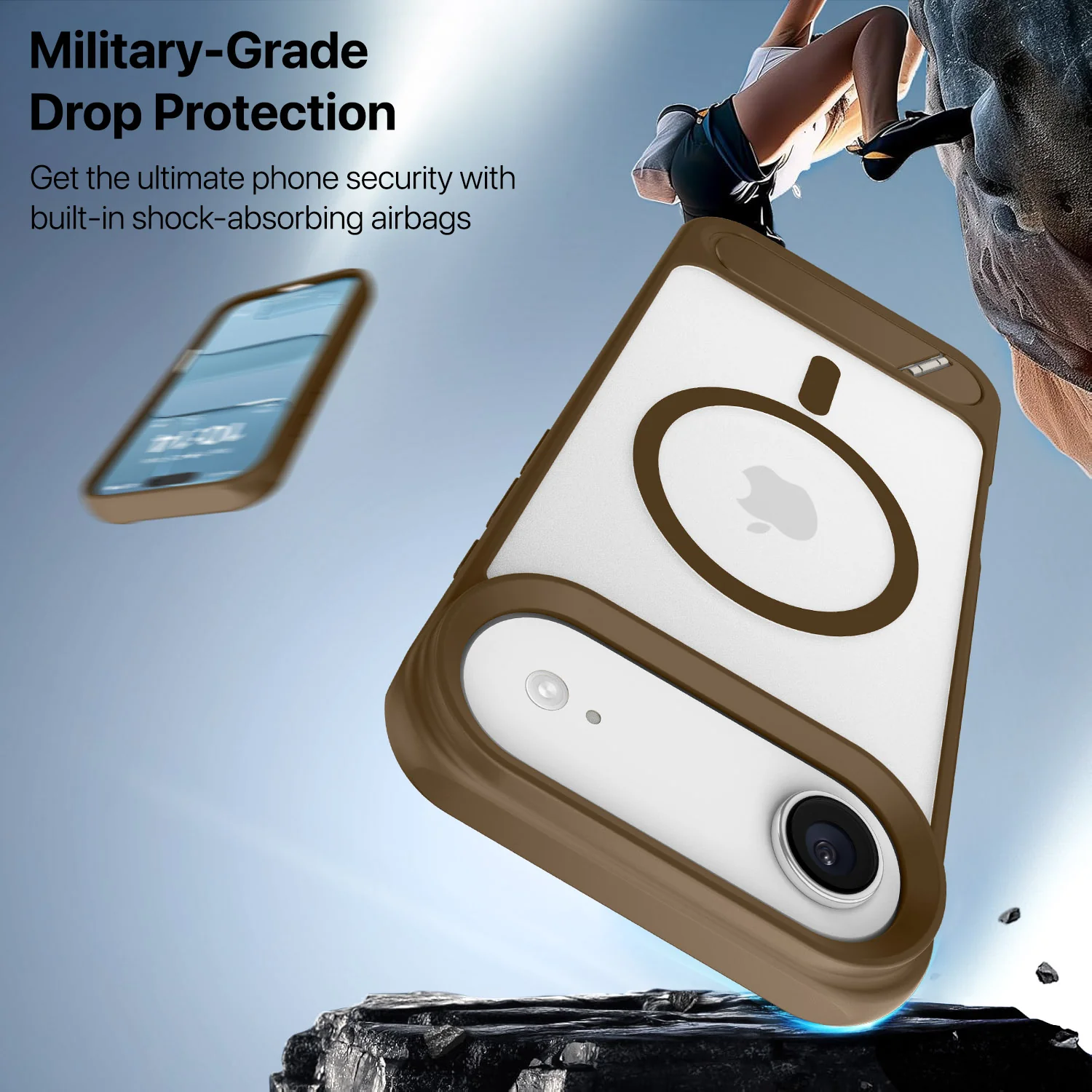 Vaku Luxos ® Apple iPhone 17 Air Zennix Magpro Camera Screen Protector Back cover - Image 4
