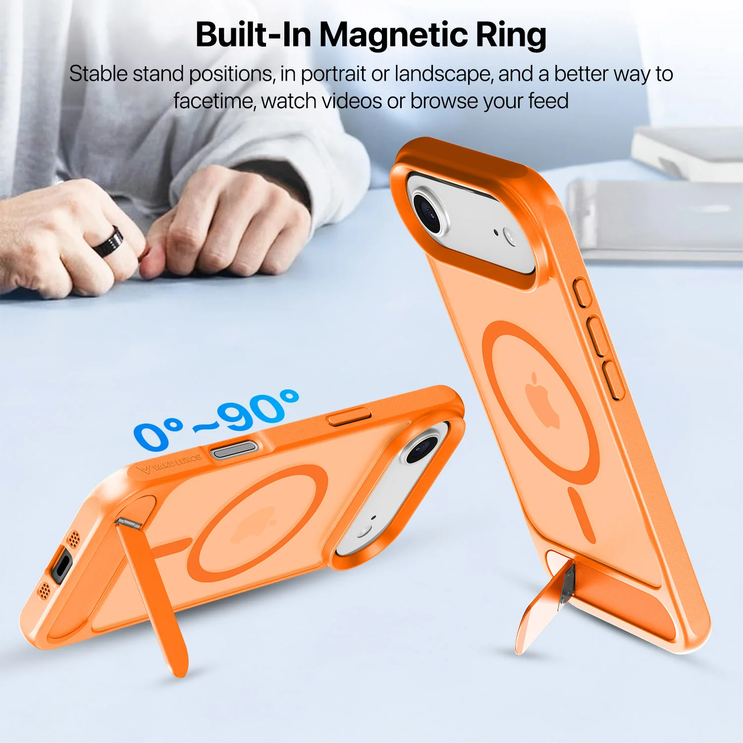 Vaku Luxos ® Apple iPhone 17 Air Zennix Magpro Camera Screen Protector Back cover - Image 5