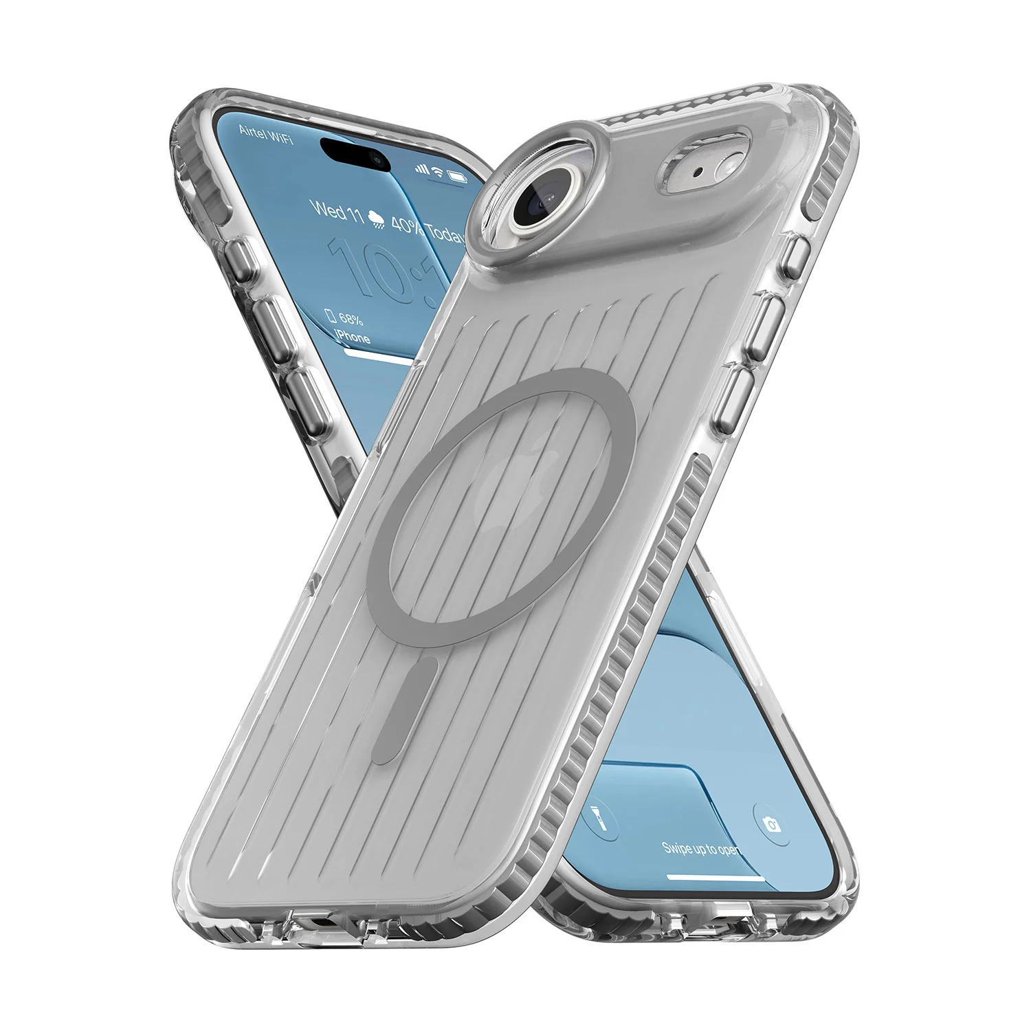 Vaku Luxos ® Apple iPhone 17 Air Zyden Magpro Military-Grade Protection Back Cover - Image 7