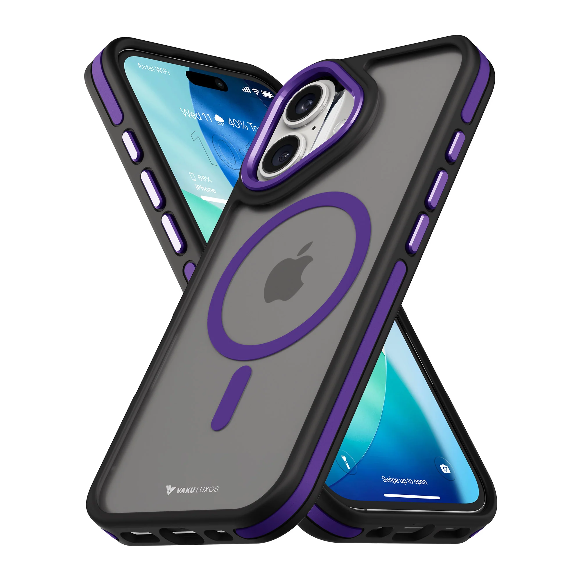 Vaku Luxos ® Apple iPhone 17 Avlon Magpro Translucent Back Cover - Image 10