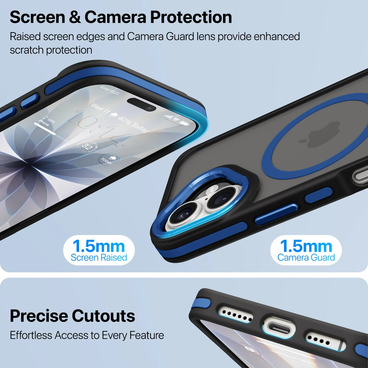 Vaku Luxos ® Apple iPhone 17 Avlon Magpro Translucent Back Cover - Image 3