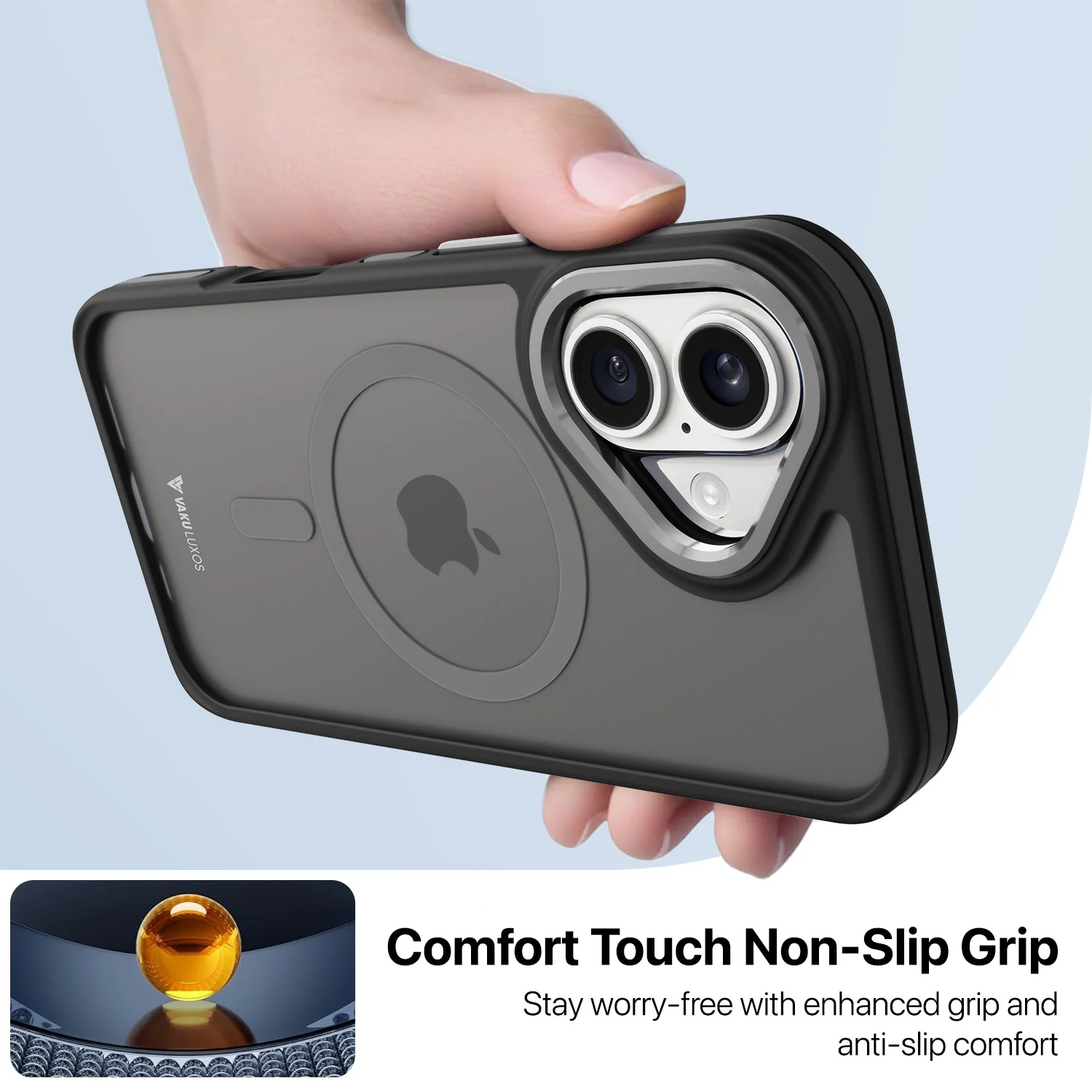 Vaku Luxos ® Apple iPhone 17 Avlon Magpro Translucent Back Cover - Image 5