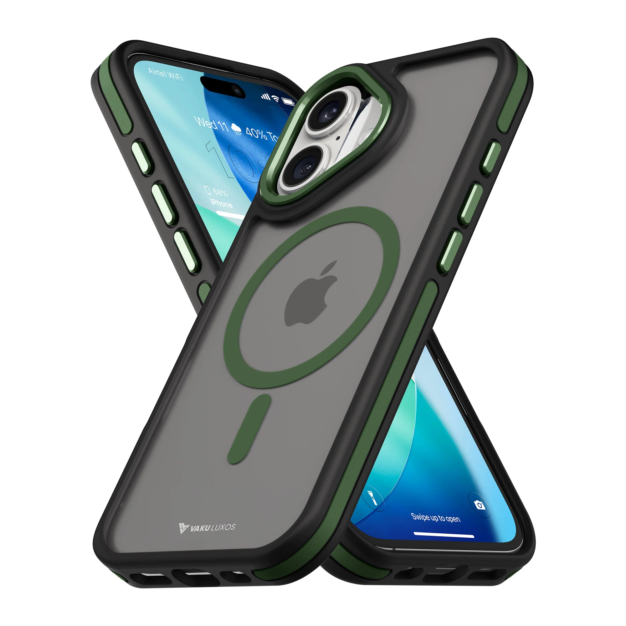 Vaku Luxos ® Apple iPhone 17 Avlon Magpro Translucent Back Cover - Image 9