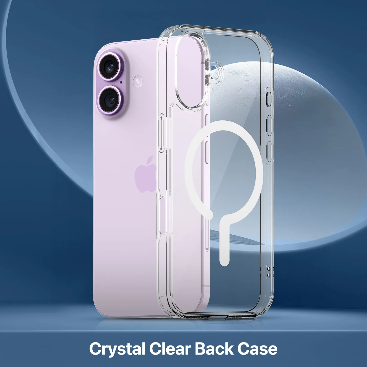 Vaku Luxos ® Apple iPhone 17 Glassy Magpro Clear TPU Back Cover - Image 3