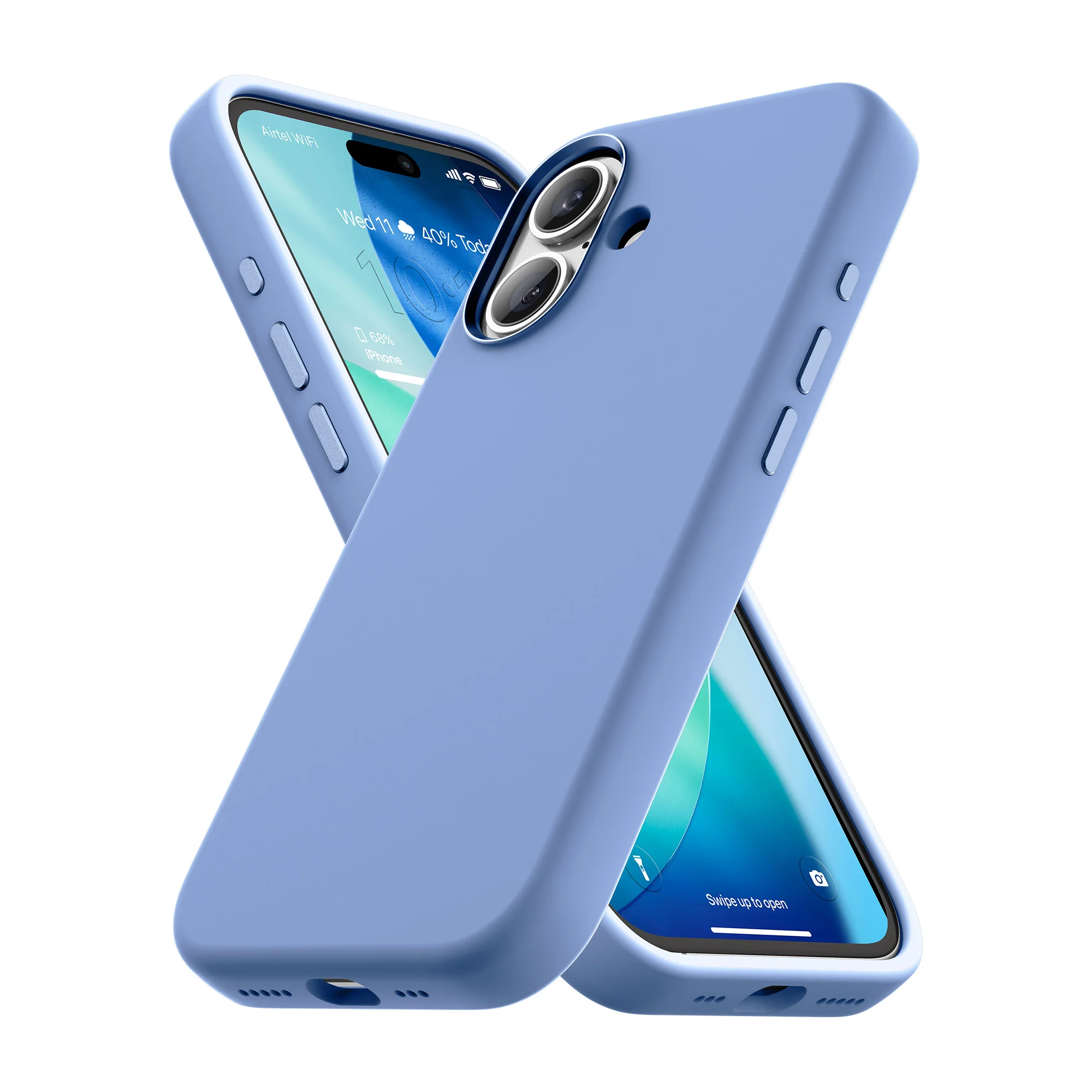 Vaku Luxos ® Apple iPhone 17 Liquid Silicone Protective Back Cover - Image 7