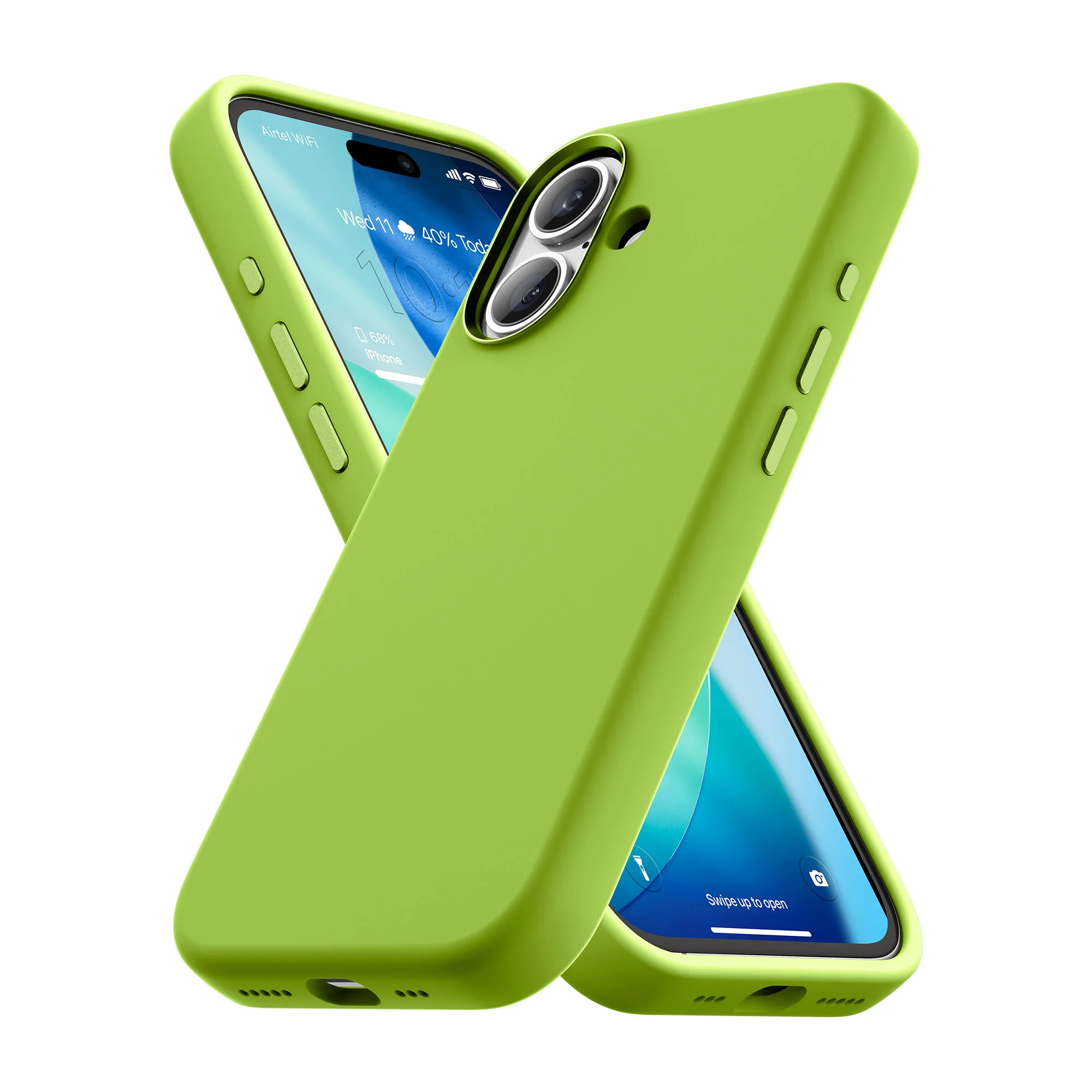 Vaku Luxos ® Apple iPhone 17 Liquid Silicone Protective Back Cover - Image 8