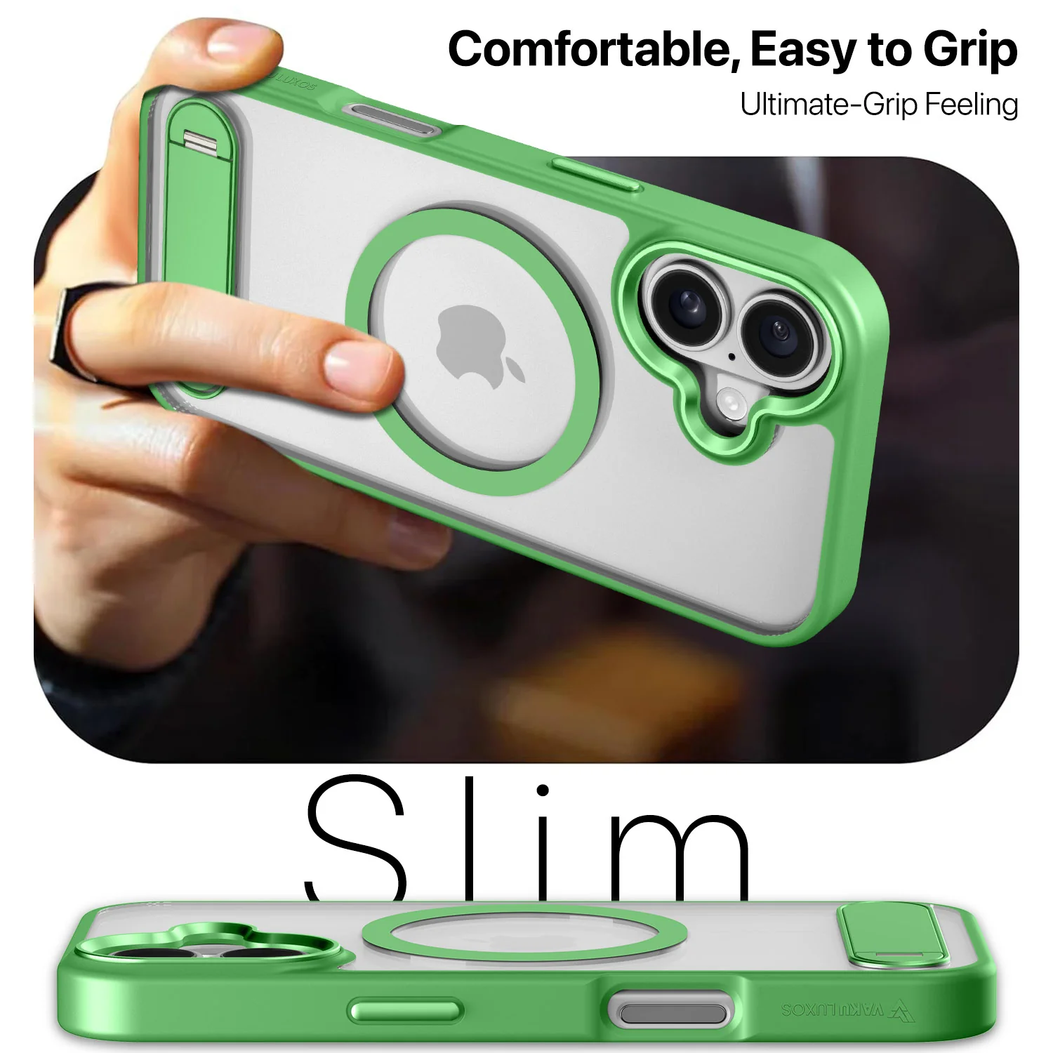 Vaku Luxos ® Apple iPhone 17 Orion Magpro Scratch Resistant Back Cover - Image 4