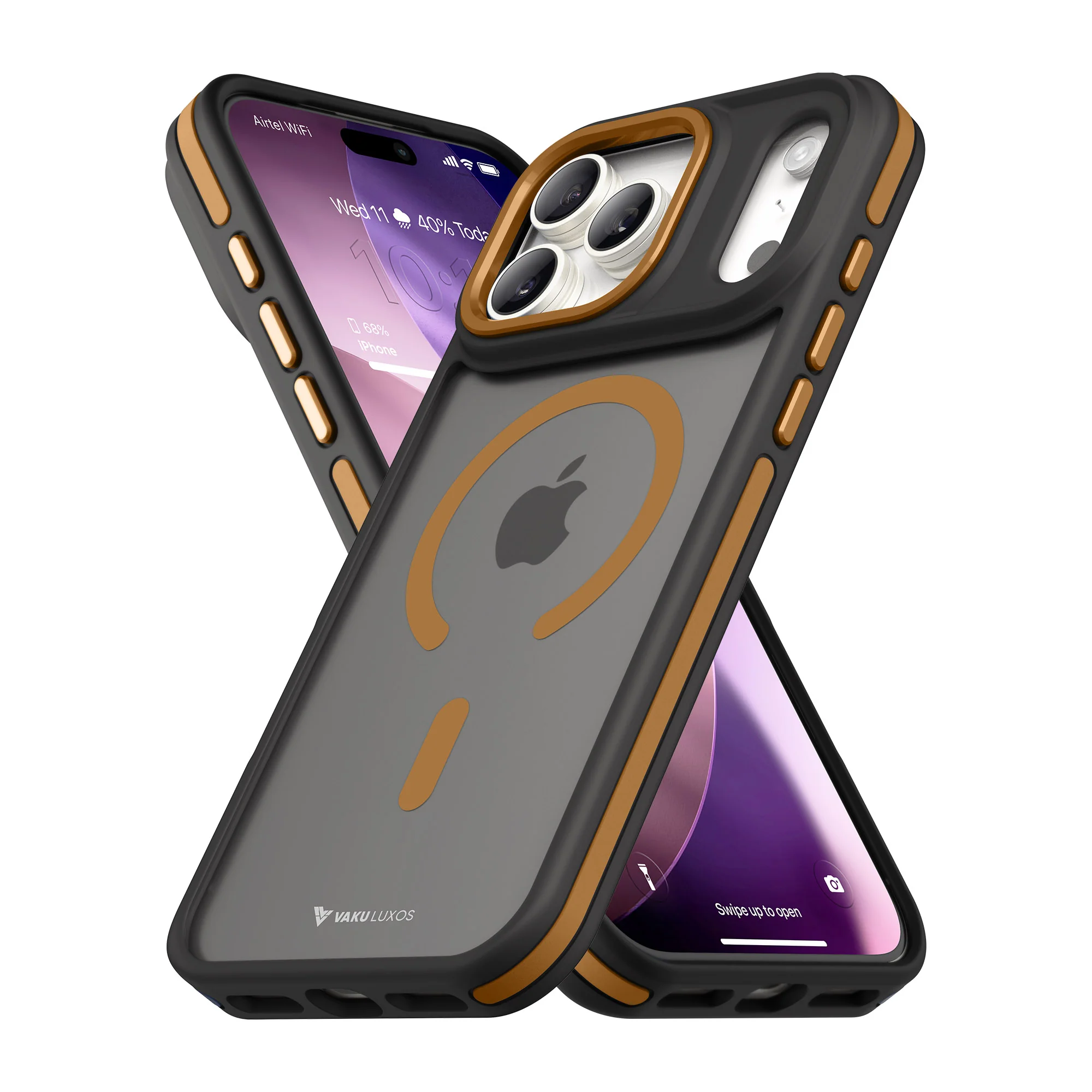 Vaku Luxos ® Apple iPhone 17 Pro Avlon Magpro Translucent Back Cover - Image 10