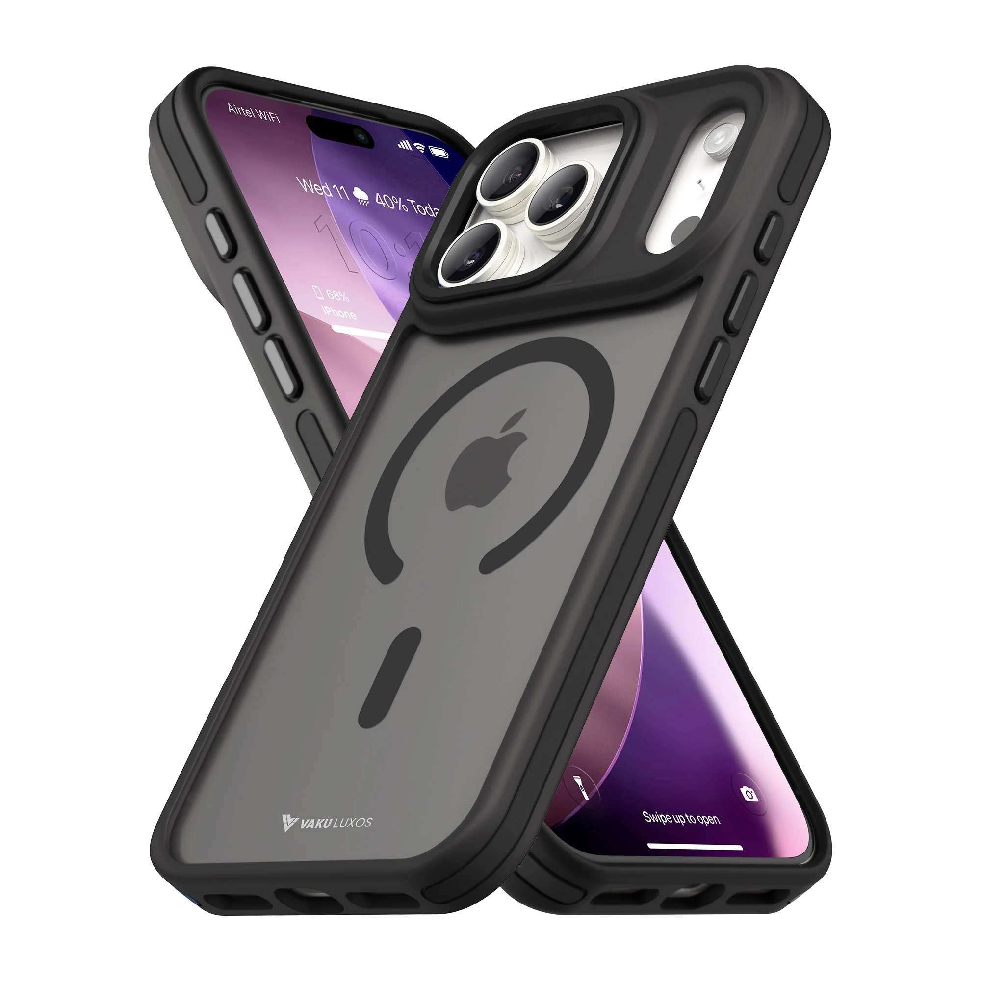 Vaku Luxos ® Apple iPhone 17 Pro Avlon Magpro Translucent Back Cover - Image 7