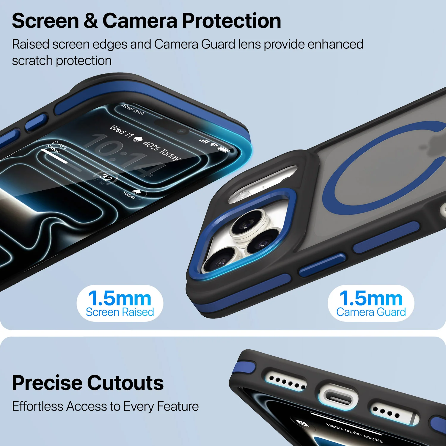 Vaku Luxos ® Apple iPhone 17 Pro Max Avlon Magpro Translucent Back Cover - Image 5