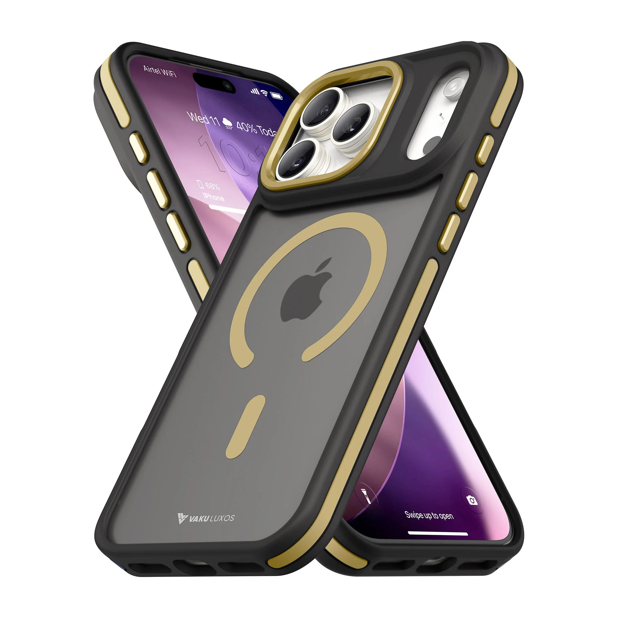 Vaku Luxos ® Apple iPhone 17 Pro Max Avlon Magpro Translucent Back Cover - Image 9