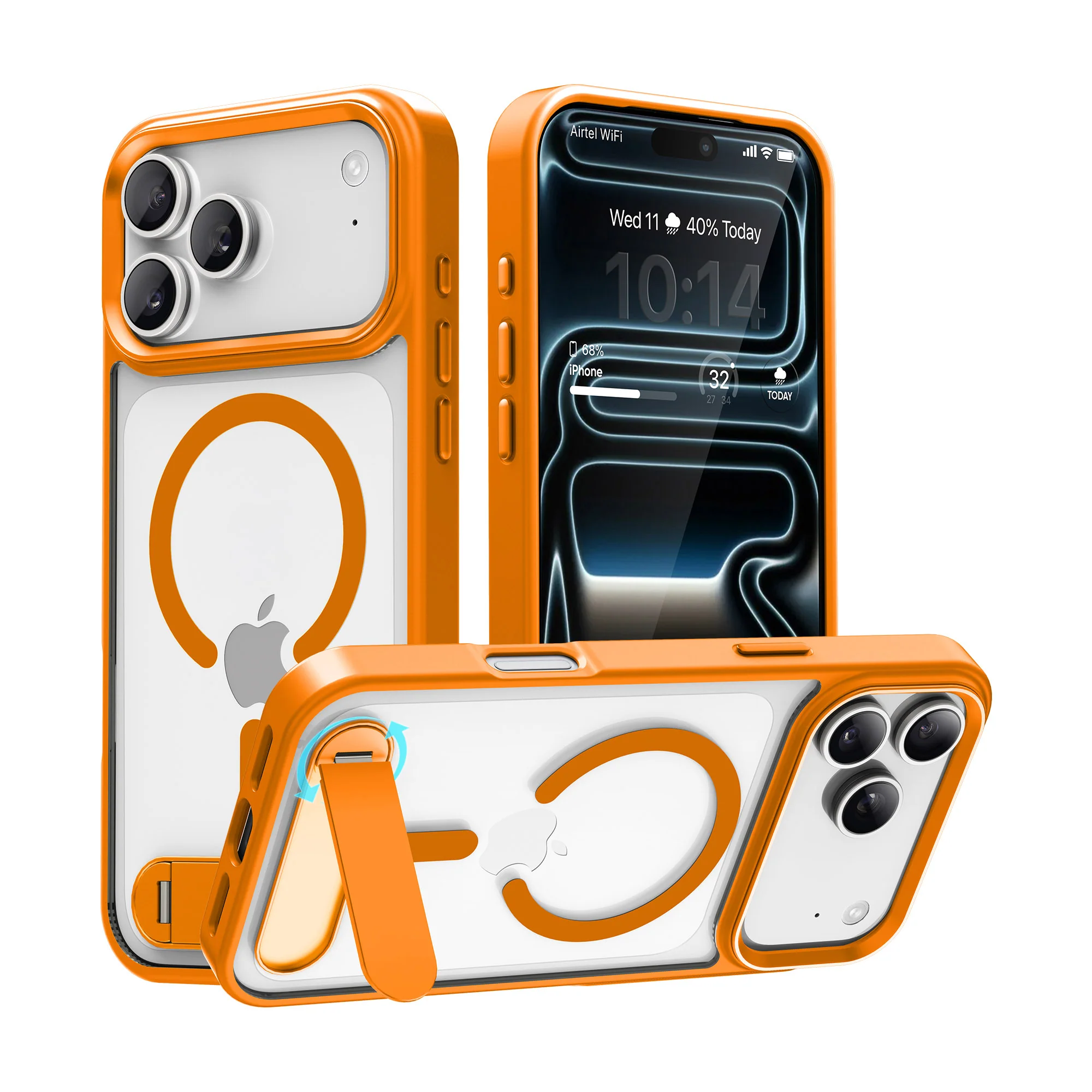 Vaku Luxos ® Apple iPhone 17 Pro Orion Magpro Scratch Resistant Back Cover - Image 9