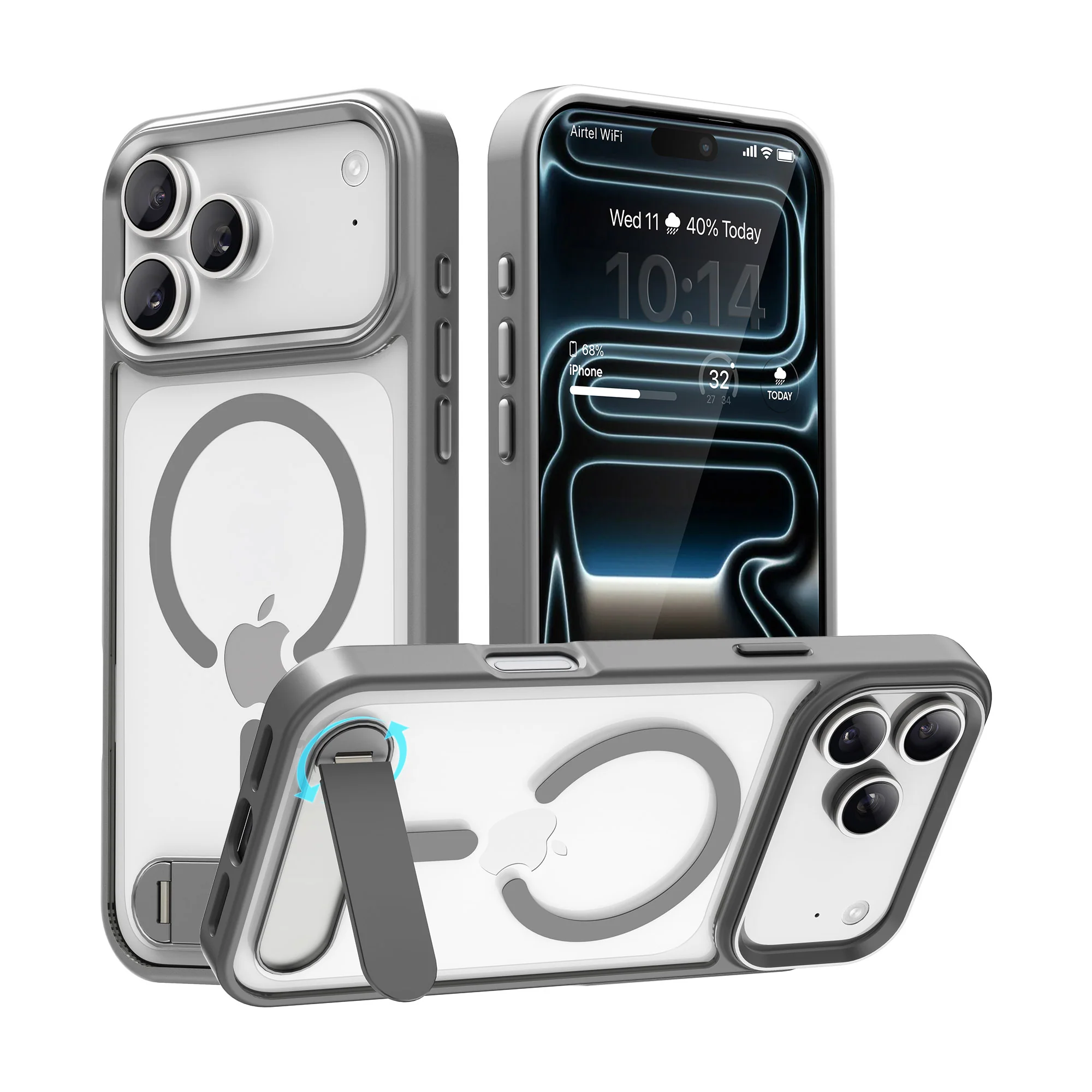 Vaku Luxos ® Apple iPhone 17 Pro Orion Magpro Scratch Resistant Back Cover - Image 6