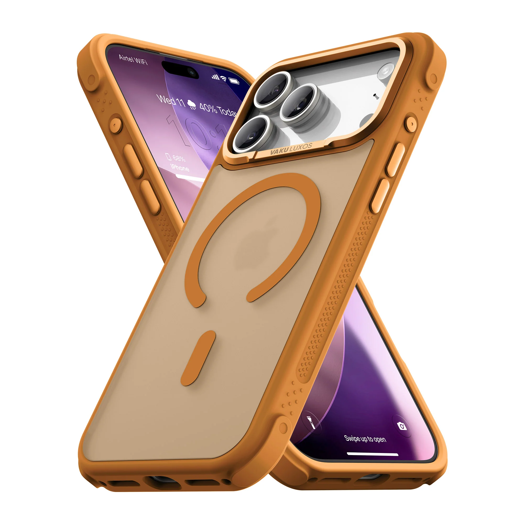 Vaku Luxos ® Apple iPhone 17 Pro Max Thunder Magpro Translucent Back Cover - Image 10