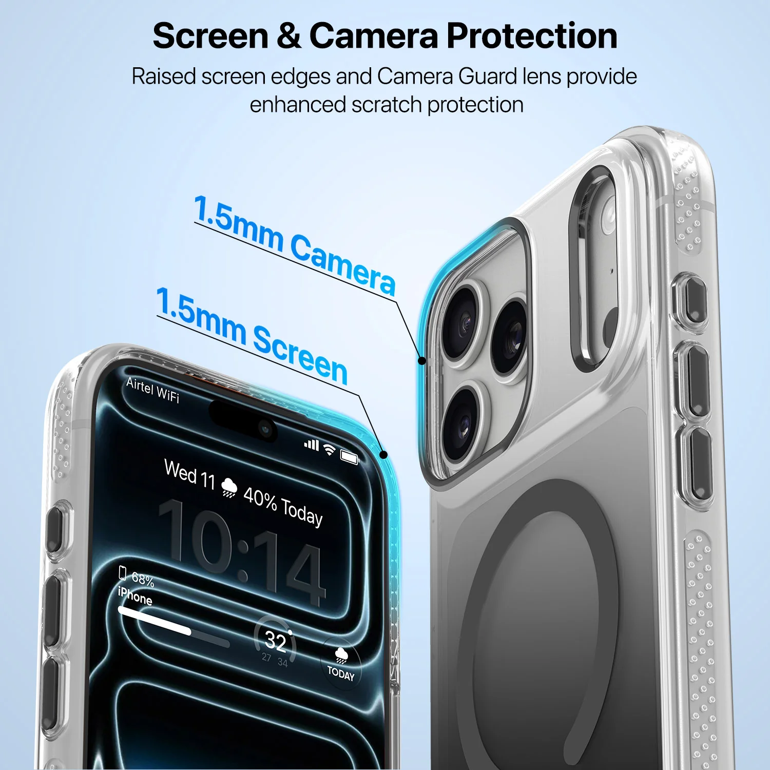 Vaku Luxos ® Apple iPhone 17 Pro Max Triton Magpro Dual Matte Tone Back Cover - Image 3