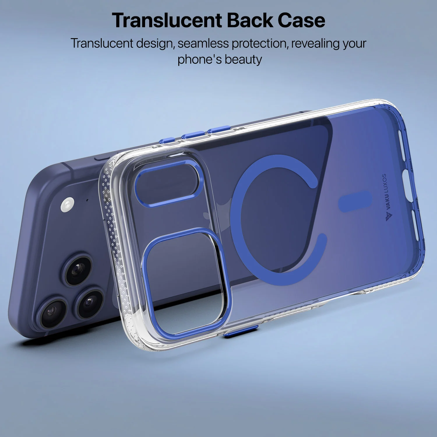 Vaku Luxos ® Apple iPhone 17 Pro Max Triton Magpro Dual Matte Tone Back Cover - Image 5
