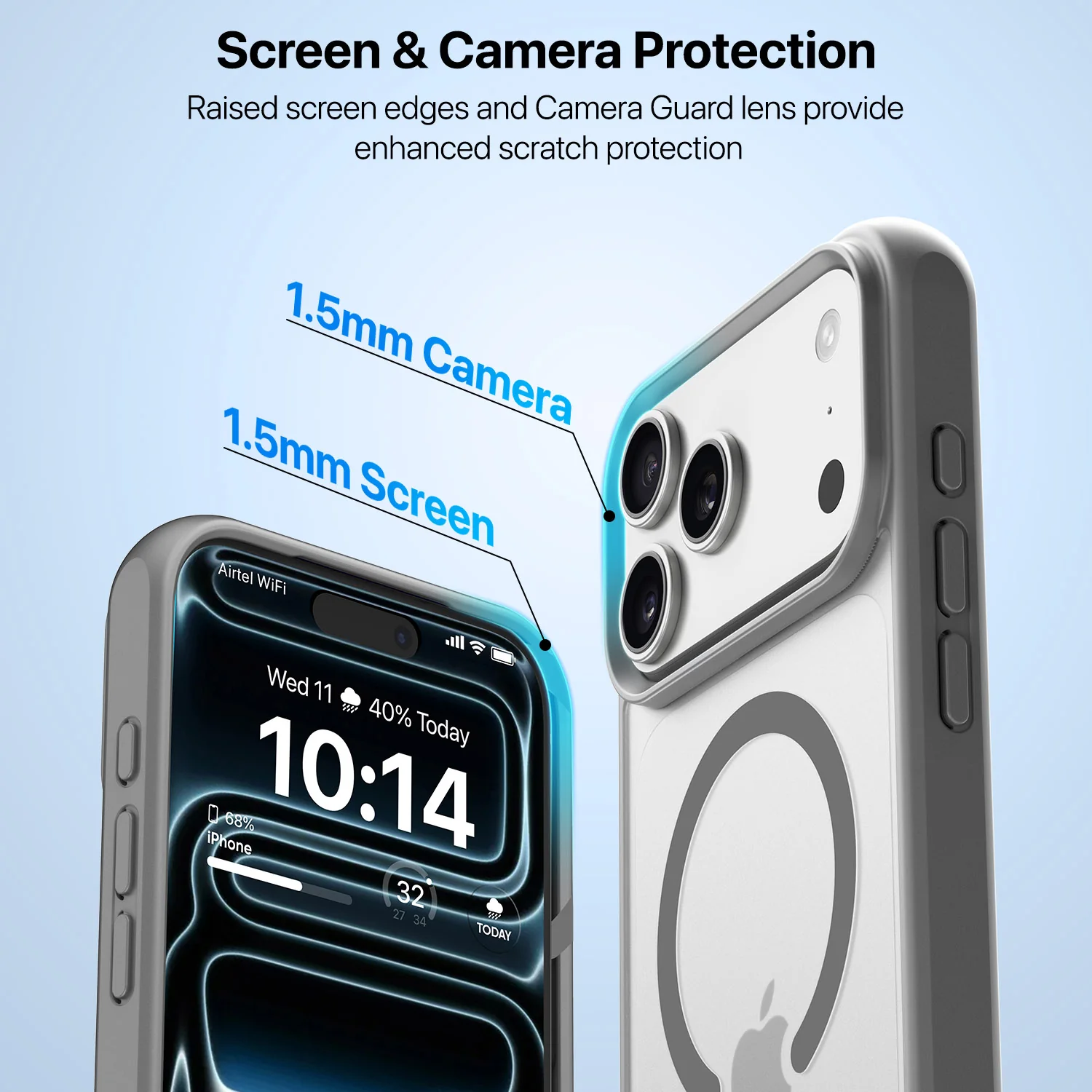 Vaku Luxos ® Apple iPhone 17 Pro Zennix Magpro Camera Screen Protector Back cover - Image 3