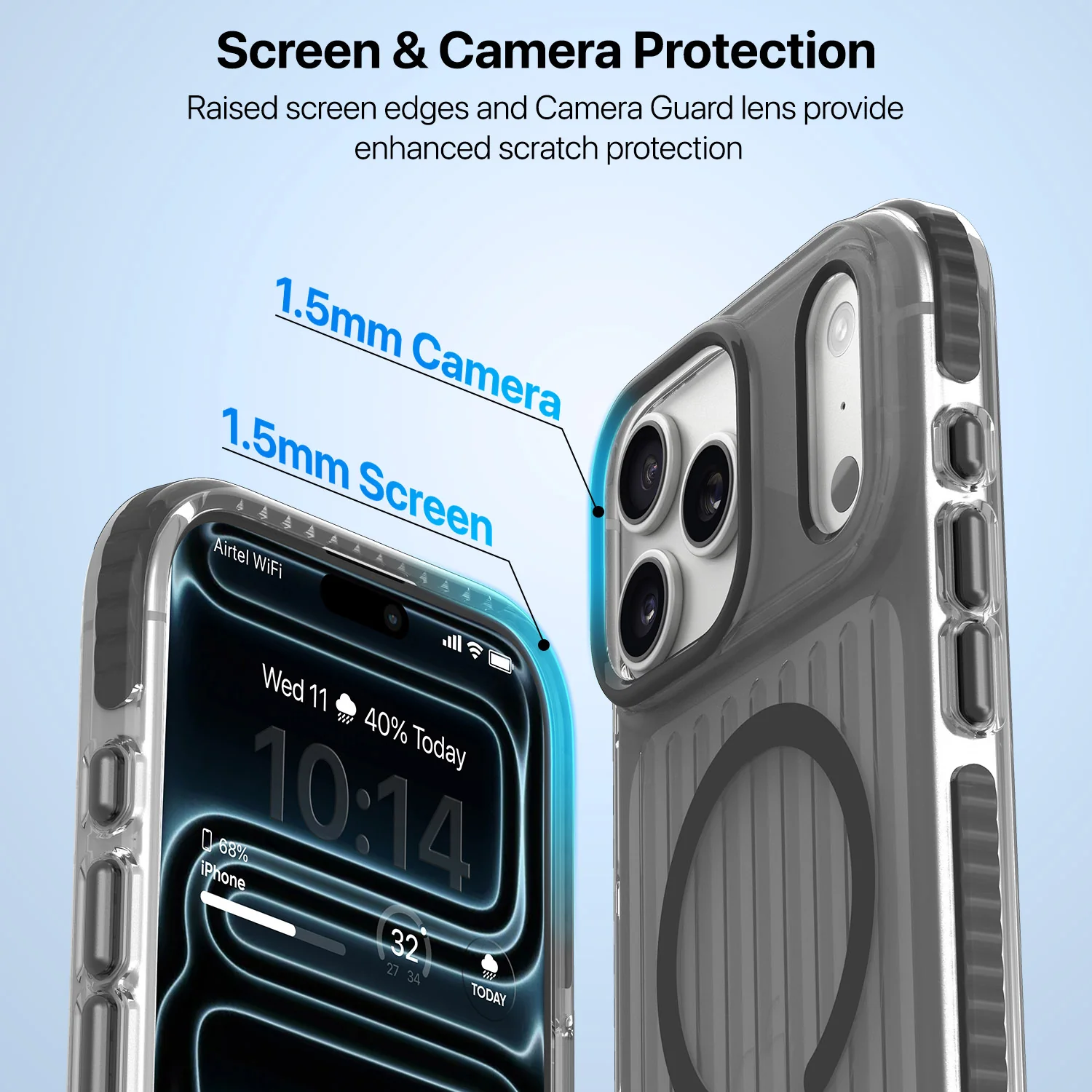 Vaku Luxos ® Apple iPhone 17 Pro Zyden Magpro Military-Grade Protection Back Cover - Image 2